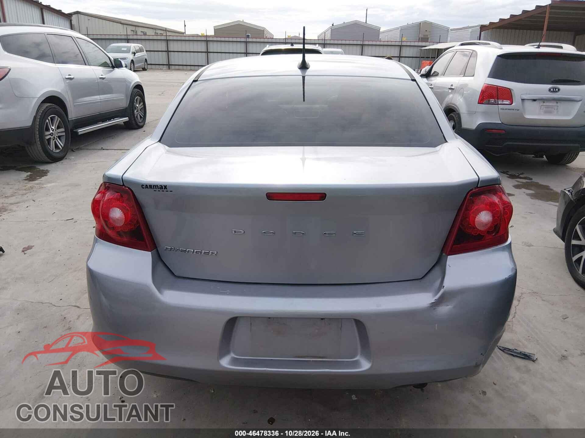 DODGE AVENGER 2014 - 1C3CDZAB0EN226480