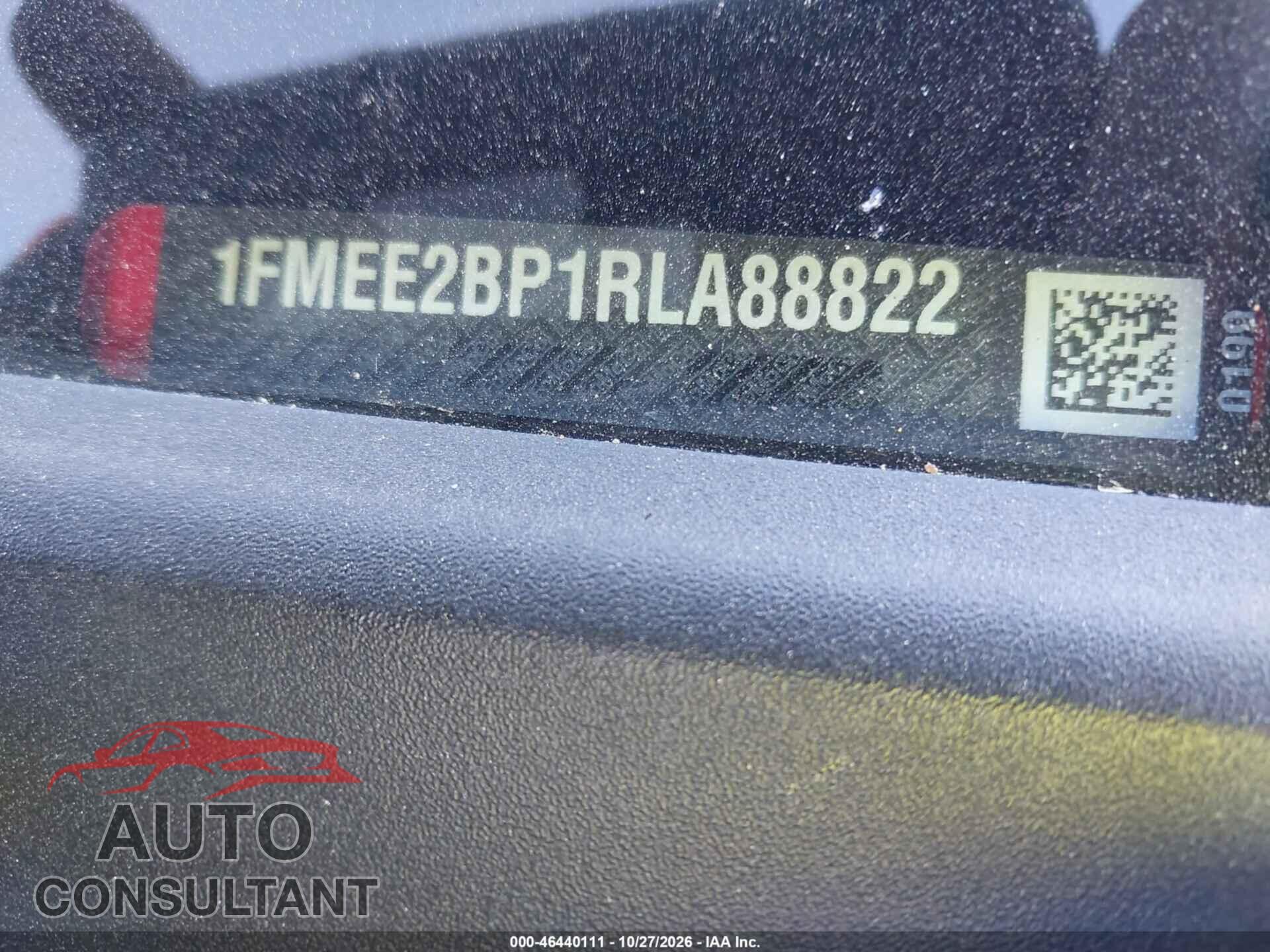 FORD BRONCO 2024 - 1FMEE2BP1RLA88822