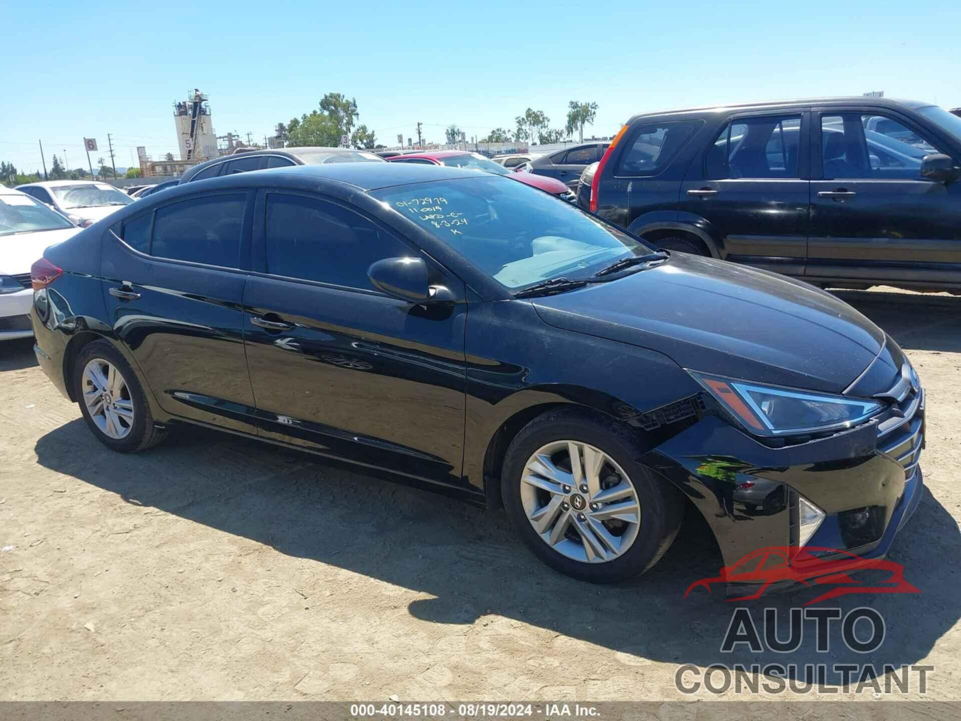 HYUNDAI ELANTRA 2020 - 5NPD84LFXLH538245