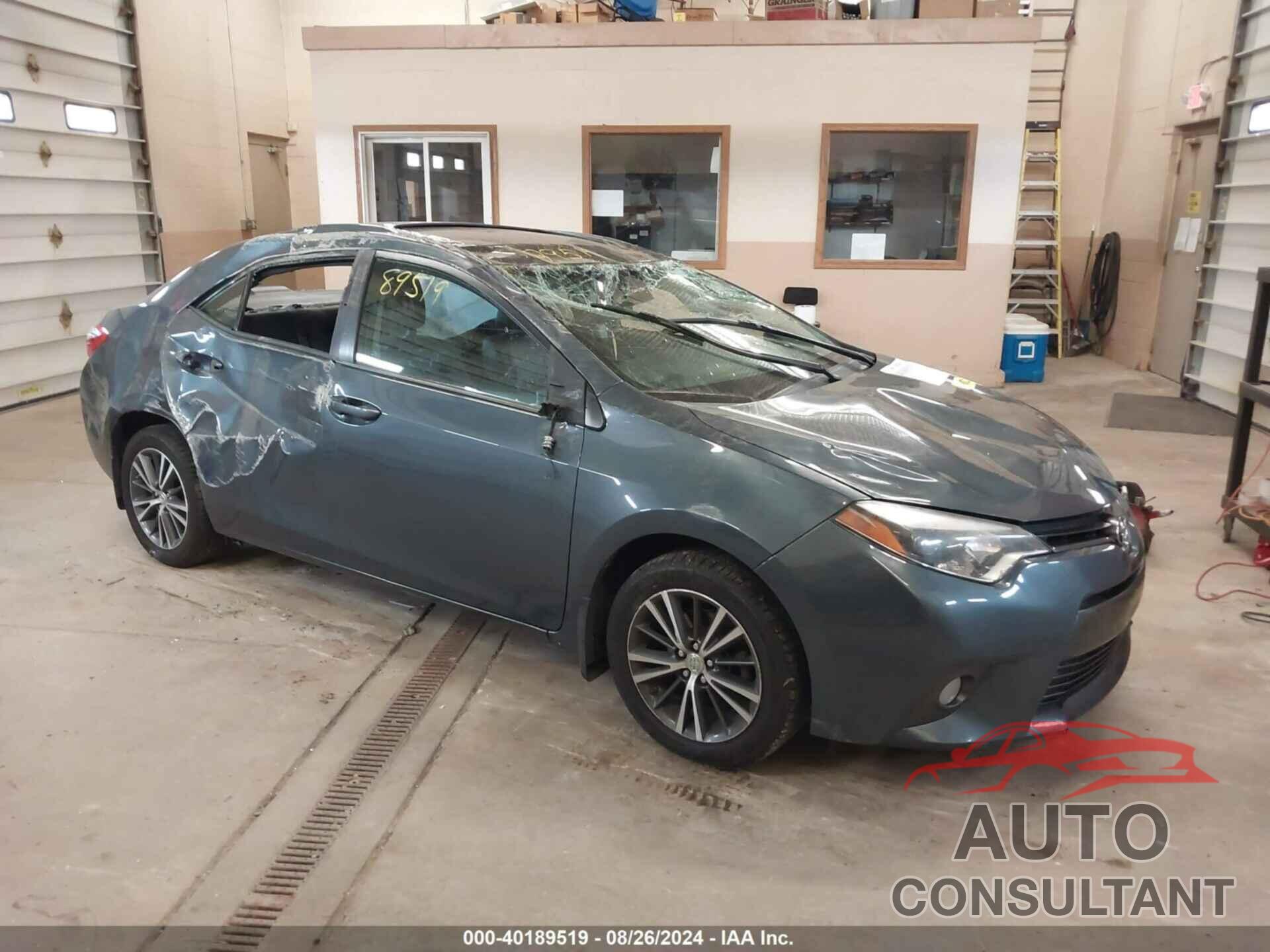 TOYOTA COROLLA 2016 - 2T1BURHE7GC660585