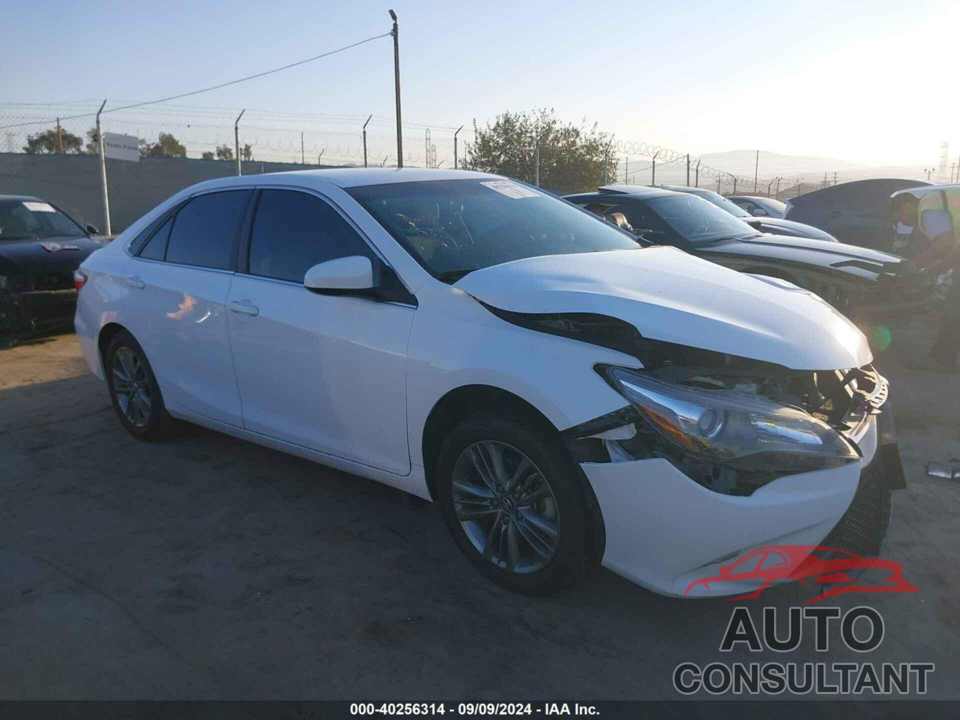 TOYOTA CAMRY 2016 - 4T1BF1FK8GU215324