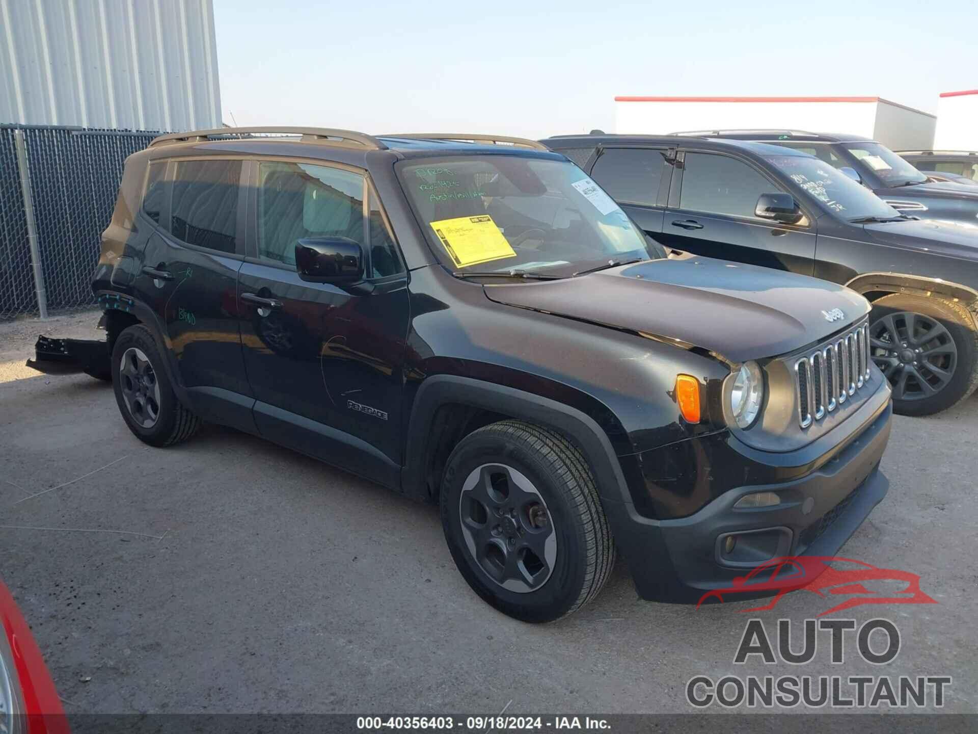 JEEP RENEGADE 2015 - ZACCJABH6FPB79425