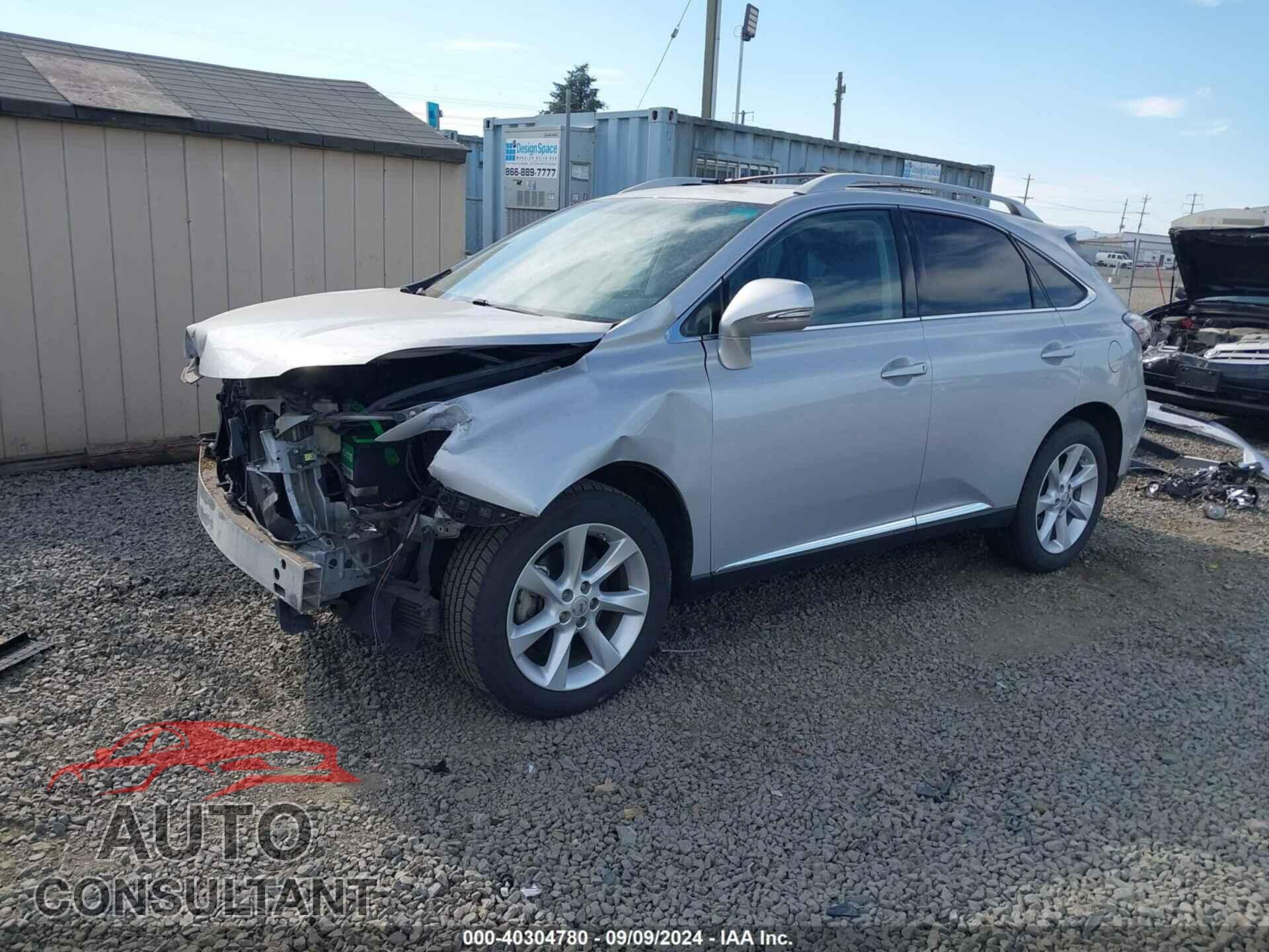 LEXUS RX 350 2011 - 2T2BK1BA1BC114902