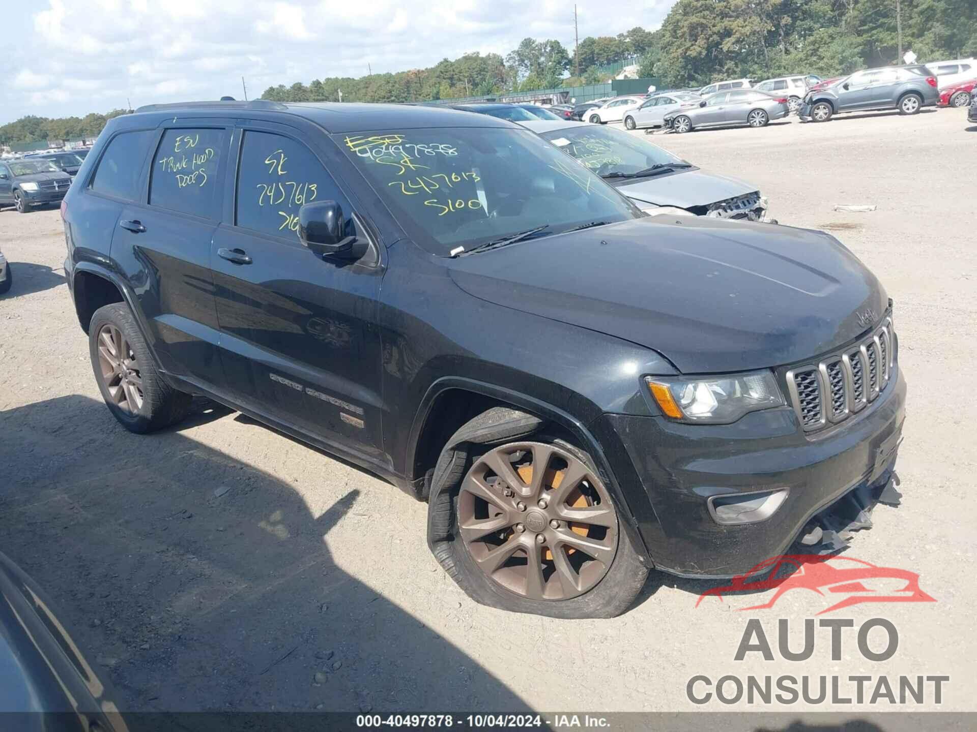 JEEP GRAND CHEROKEE 2017 - 1C4RJFBG0HC641452