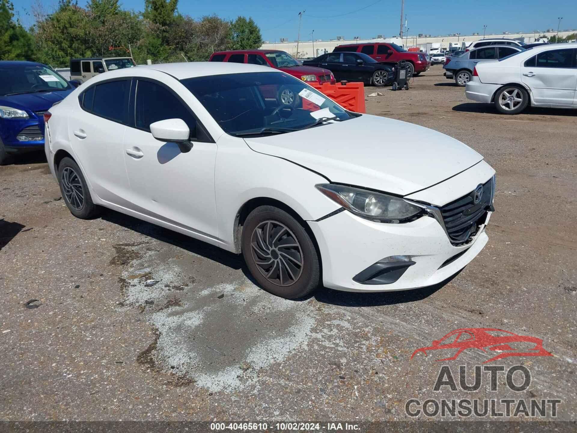 MAZDA 3 2016 - JM1BM1T77G1300764