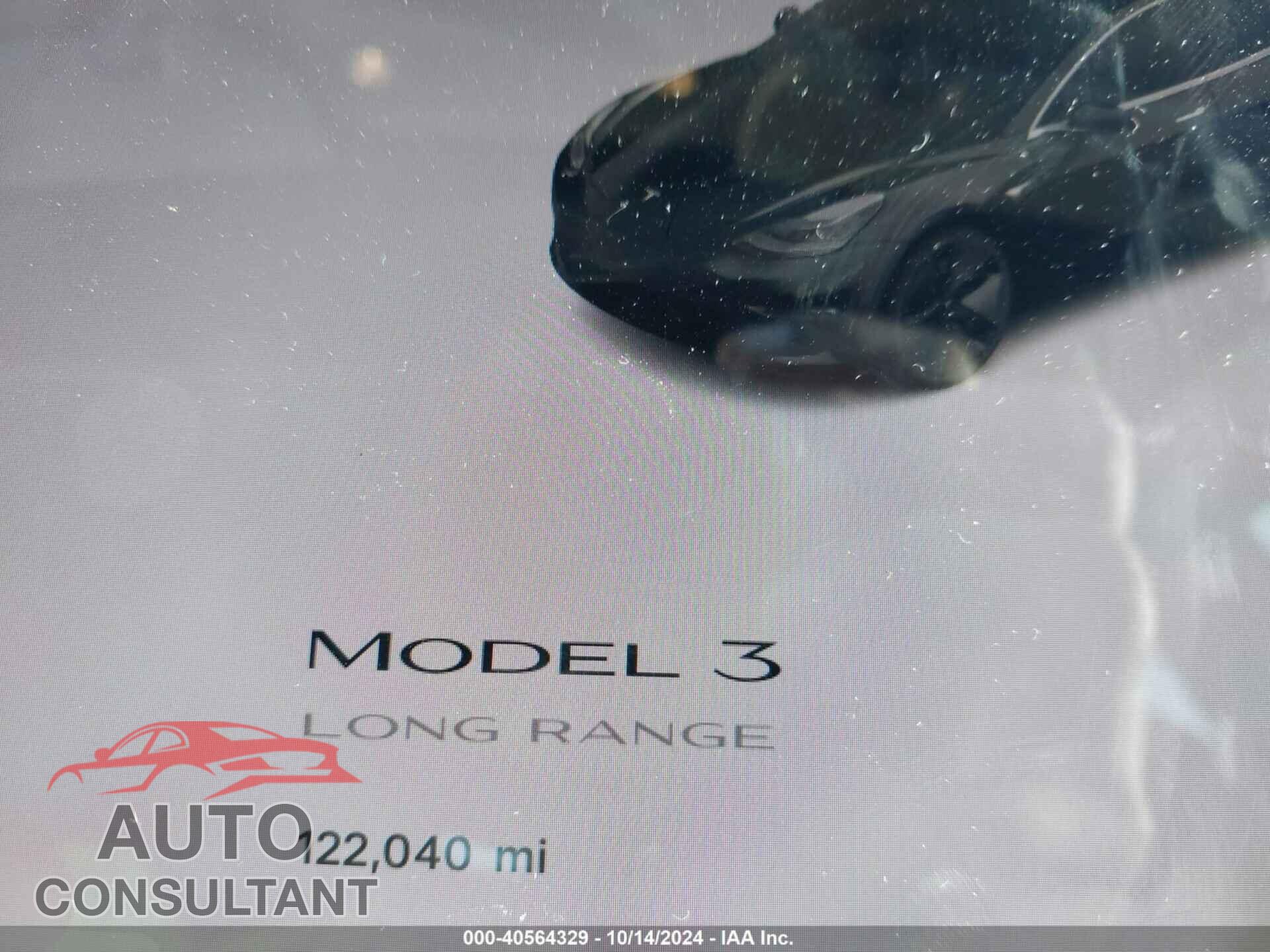 TESLA MODEL 3 2019 - 5YJ3E1EAXKF325409