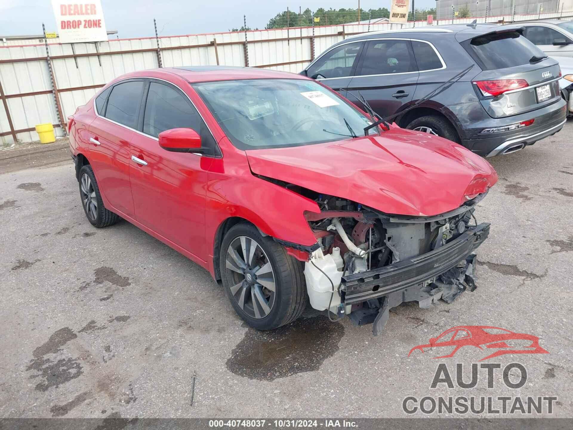 NISSAN SENTRA 2019 - 3N1AB7AP5KY219566