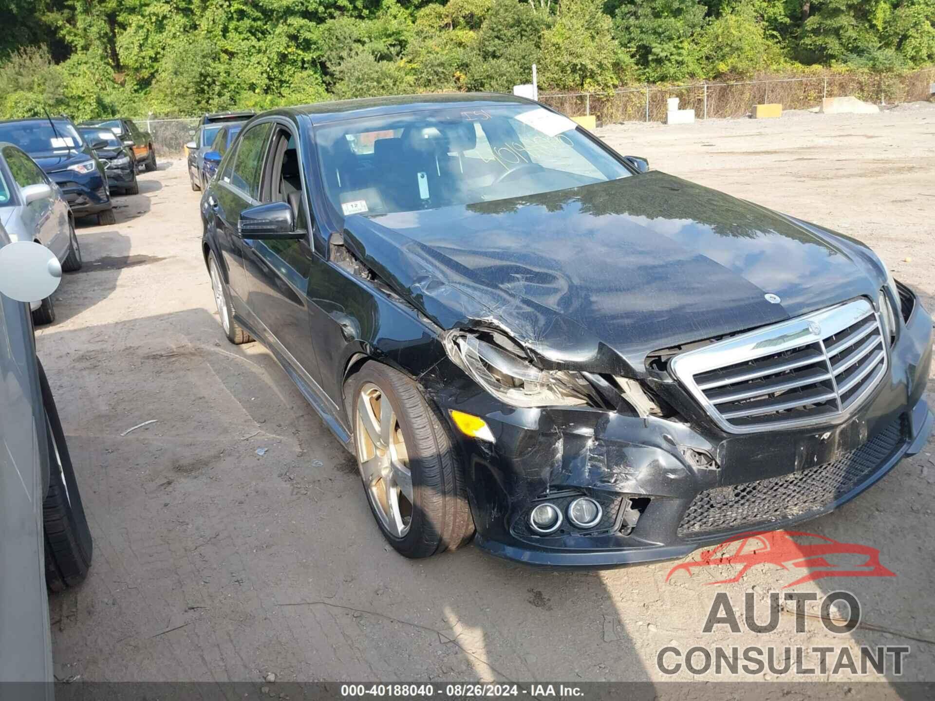 MERCEDES-BENZ E 350 2010 - WDDHF8HB1AA179592