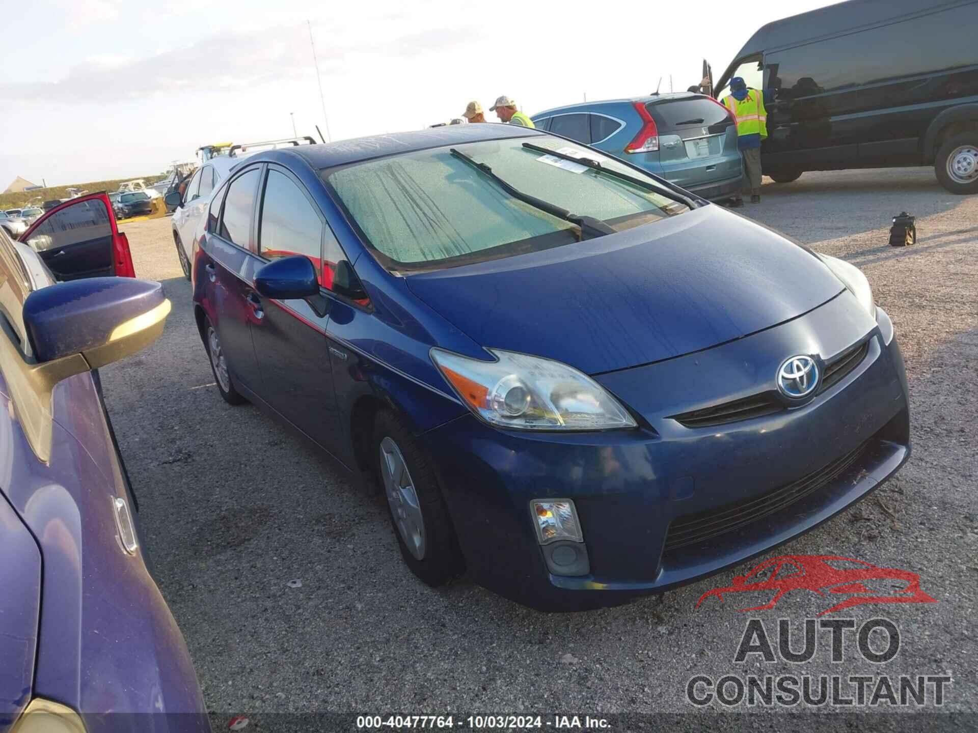 TOYOTA PRIUS 2011 - JTDKN3DU3B0311224