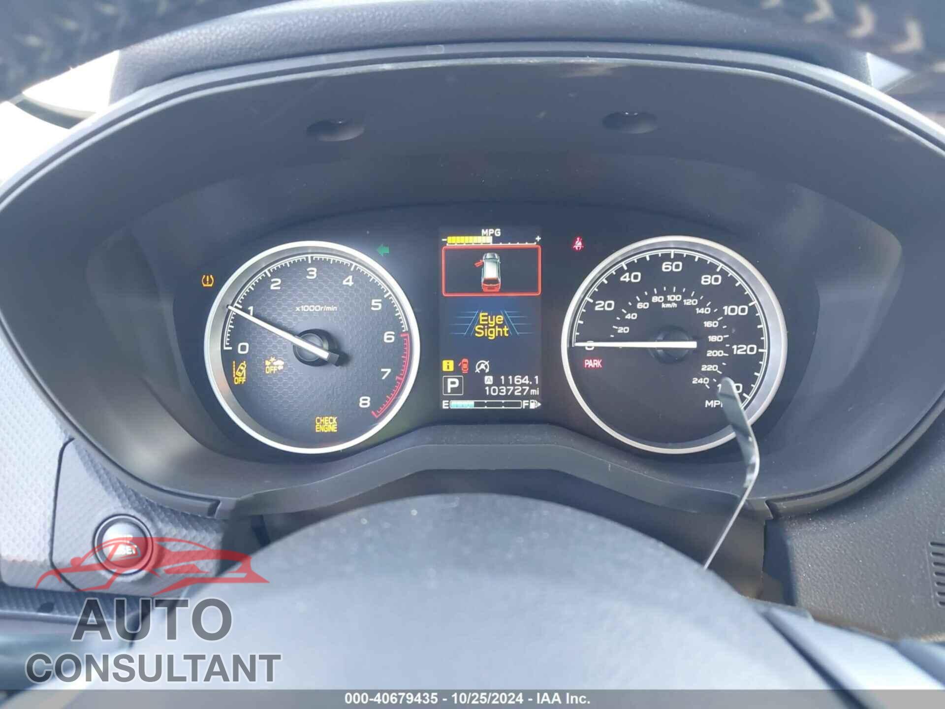 SUBARU FORESTER 2019 - JF2SKAEC7KH497856