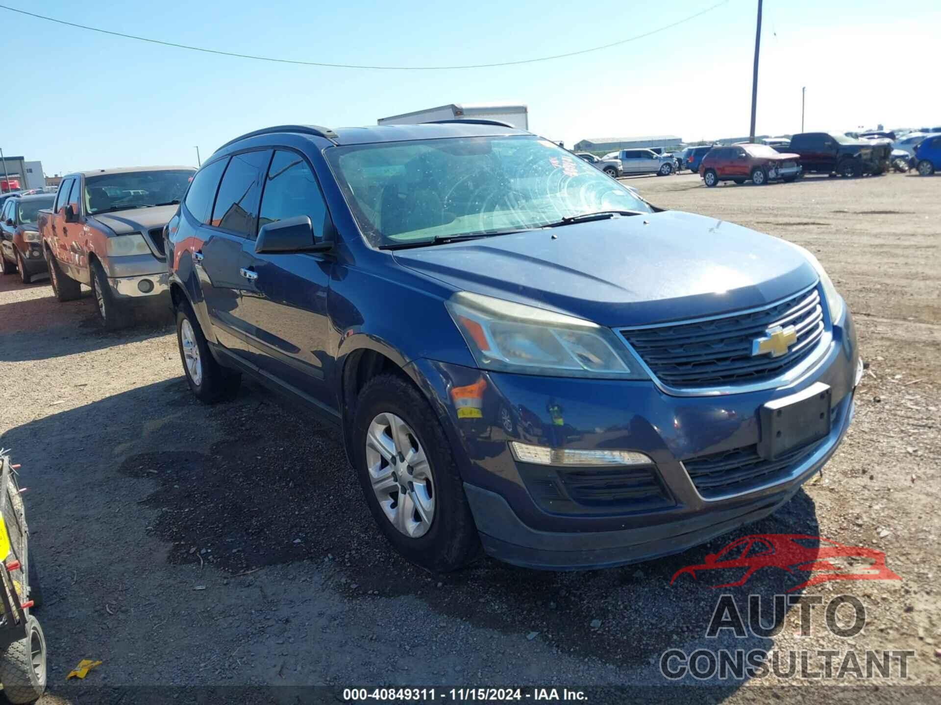 CHEVROLET TRAVERSE 2014 - 1GNKRFED2EJ206152