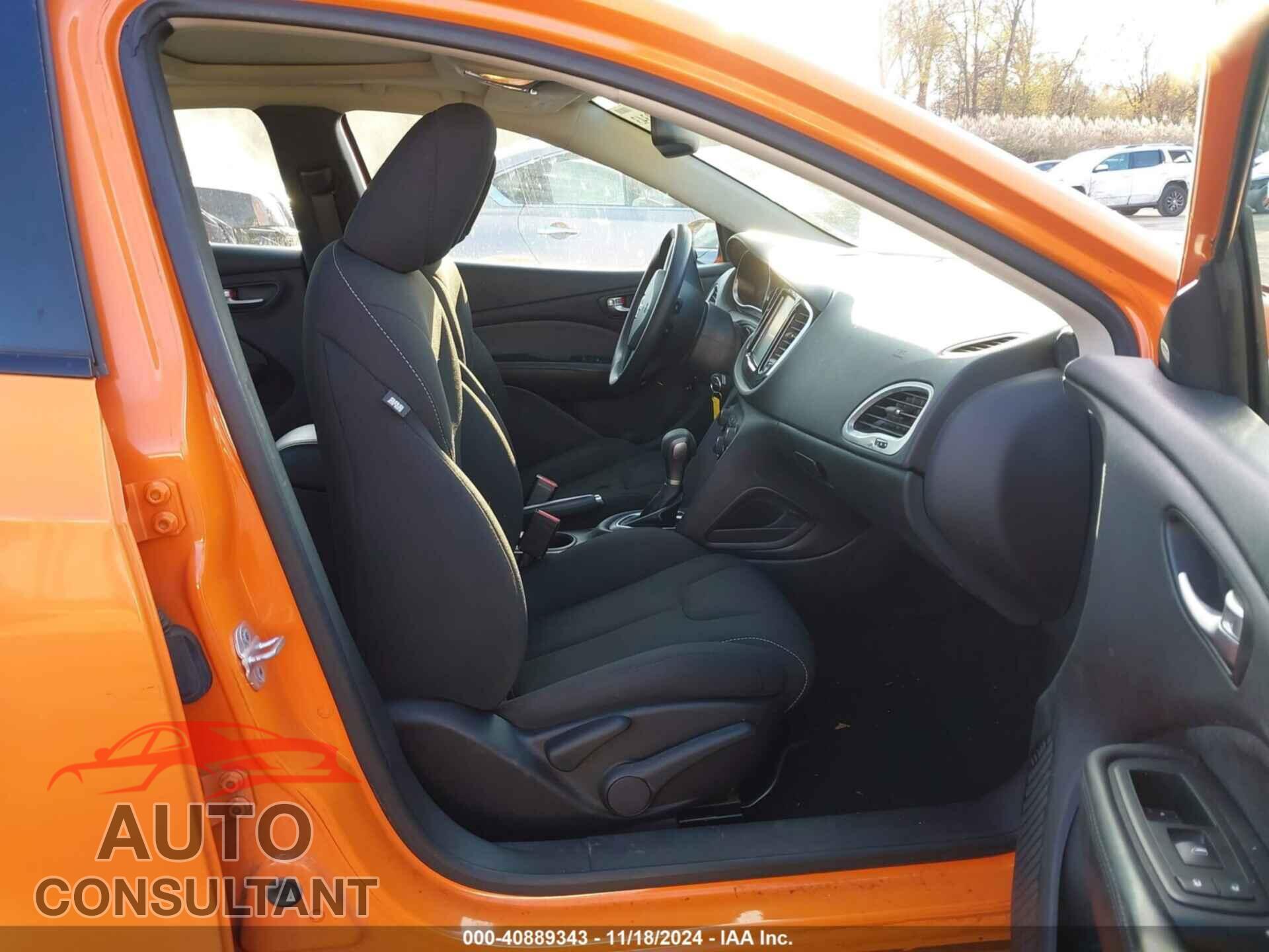 DODGE DART 2013 - 1C3CDFBA6DD331453