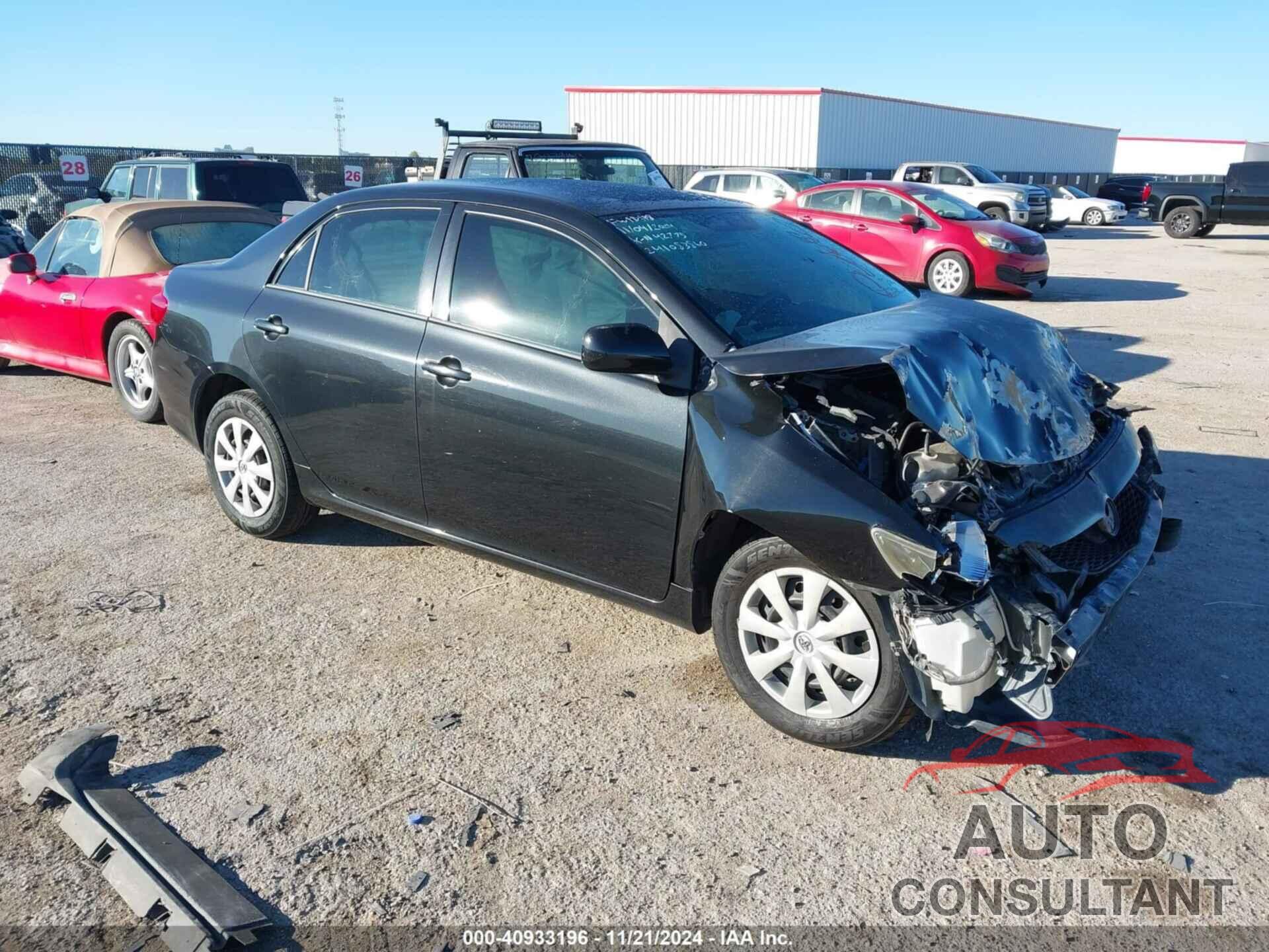TOYOTA COROLLA 2009 - JTDBL40E49J006359