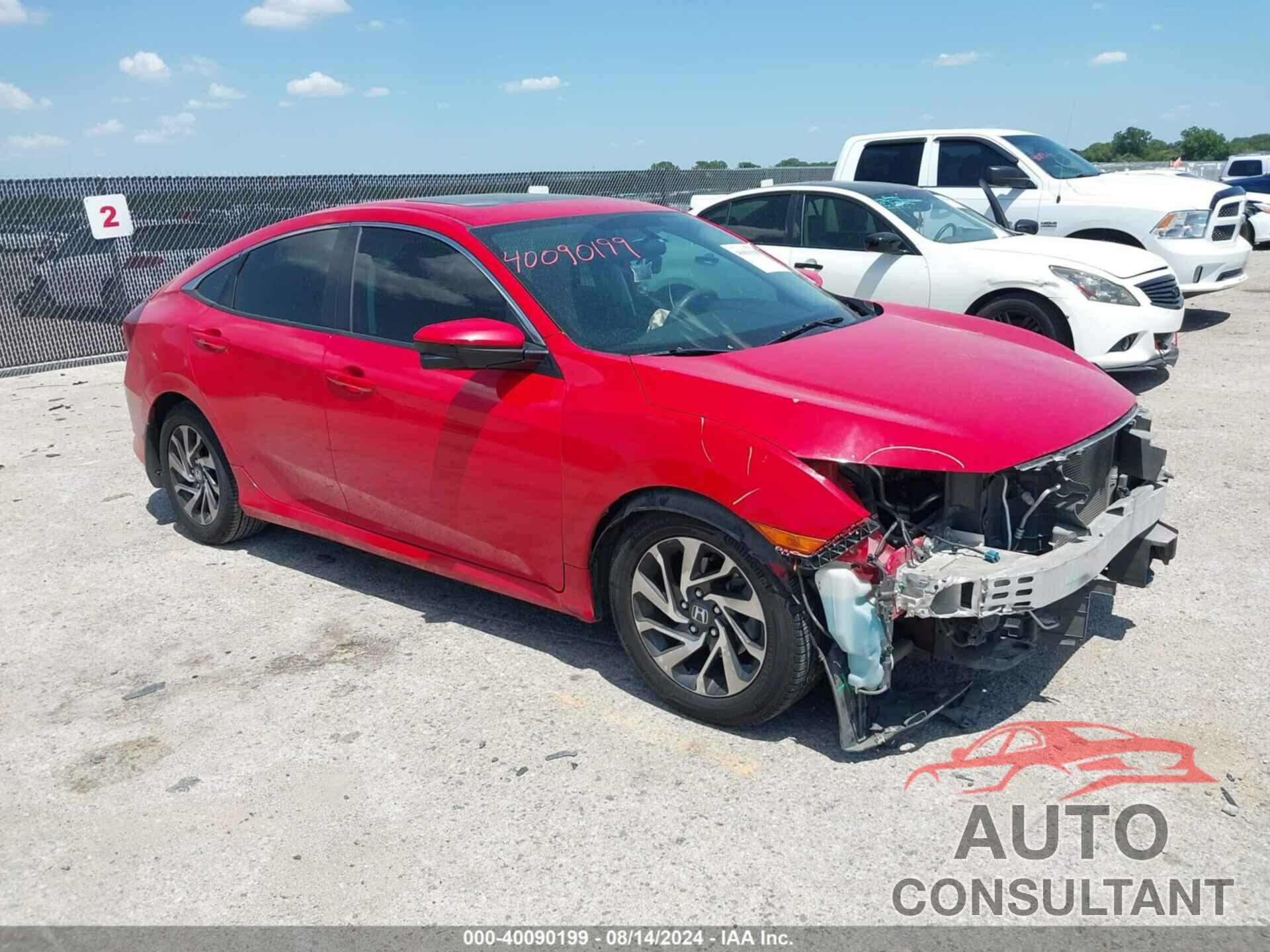 HONDA CIVIC 2018 - 2HGFC2F77JH556922