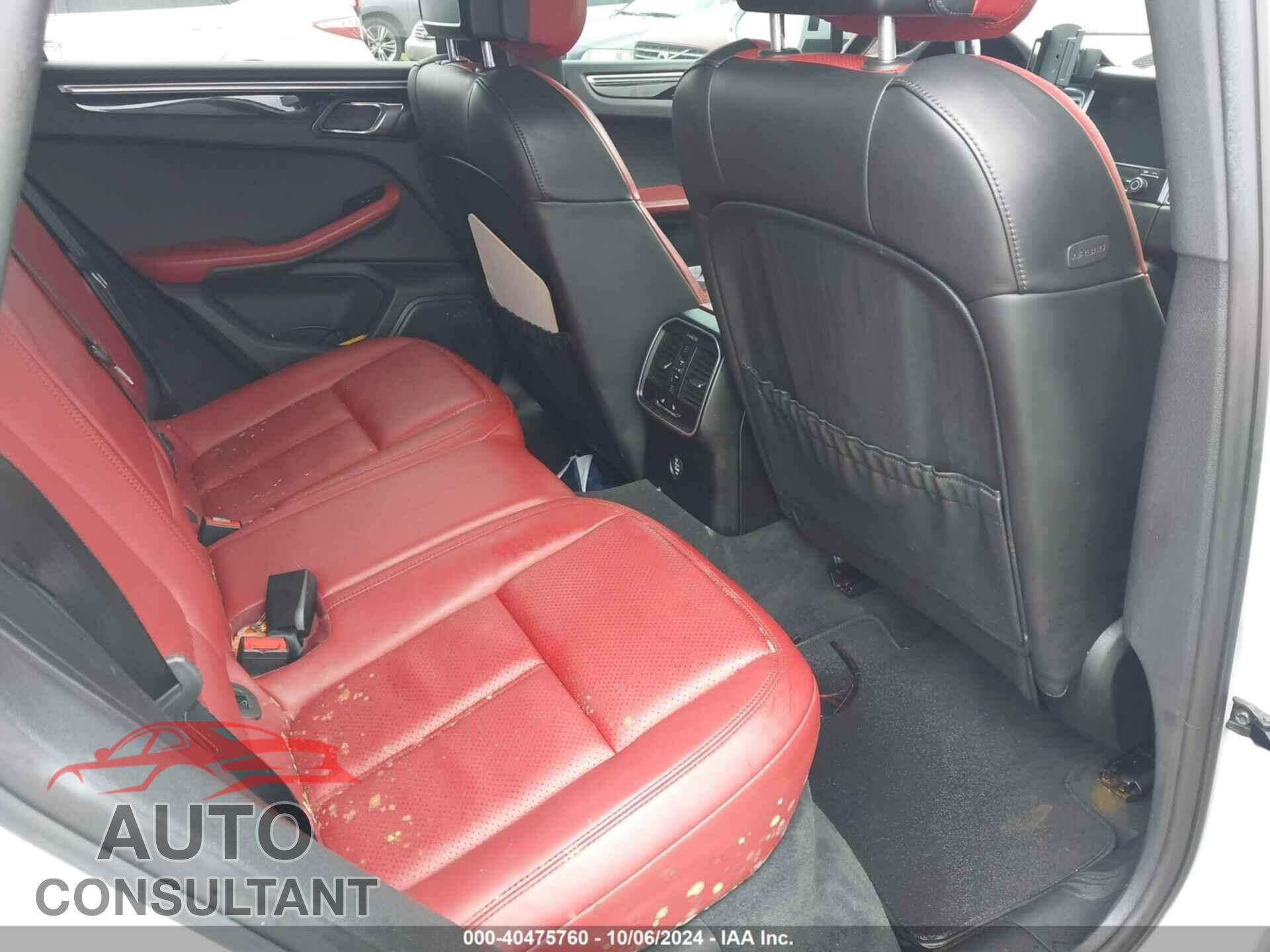 PORSCHE MACAN 2017 - WP1AA2A57HLB04808