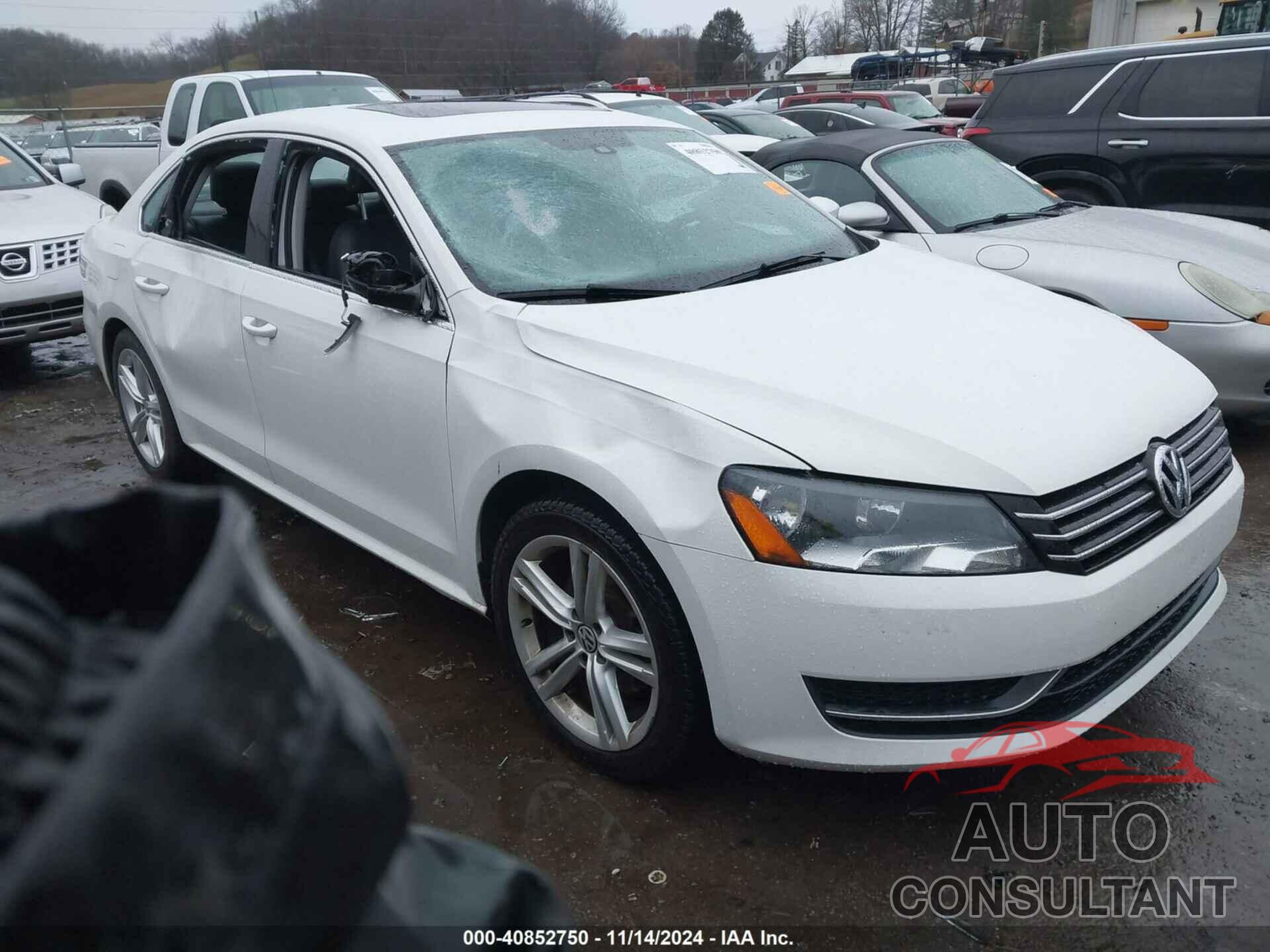 VOLKSWAGEN PASSAT 2014 - 1VWBT7A37EC083544