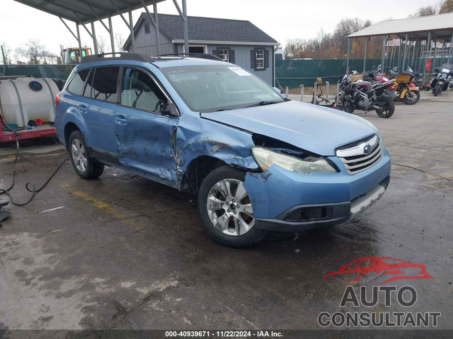 SUBARU OUTBACK 2010 - 4S4BRCKC5A3358374