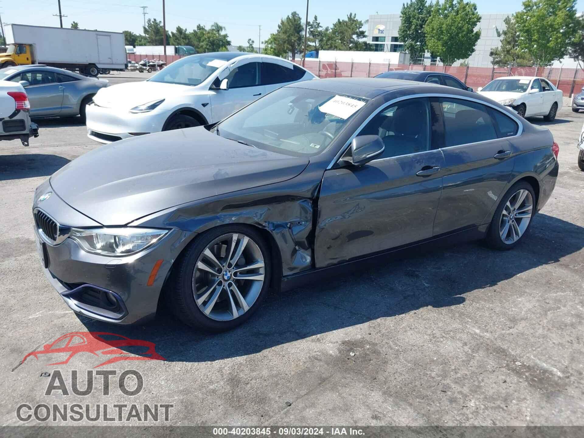 BMW 440I GRAN COUPE 2017 - WBA4E3C38HG187577