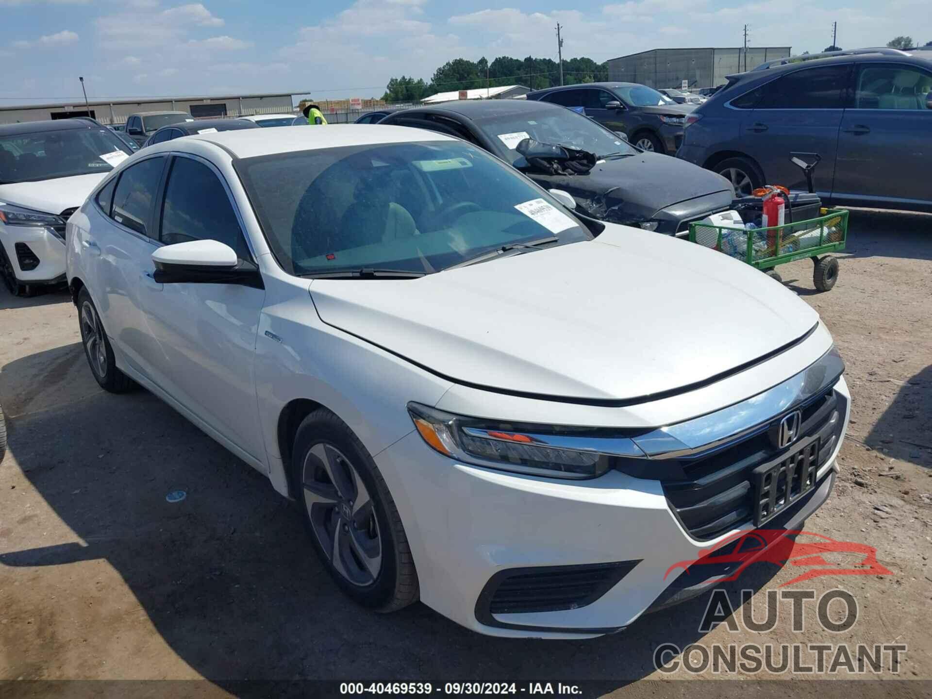 HONDA INSIGHT 2019 - 19XZE4F50KE021282