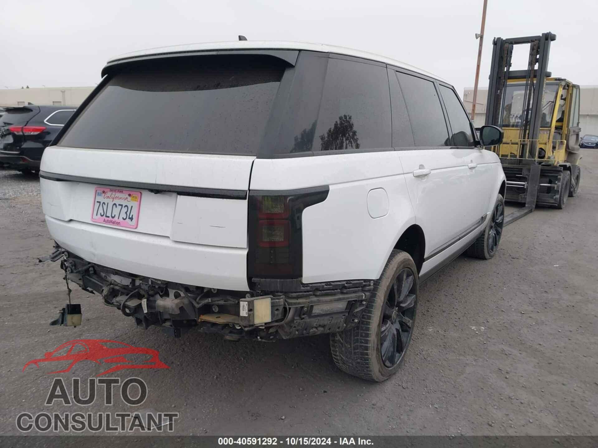 LAND ROVER RANGE ROVER 2016 - SALGS3EF0GA272939