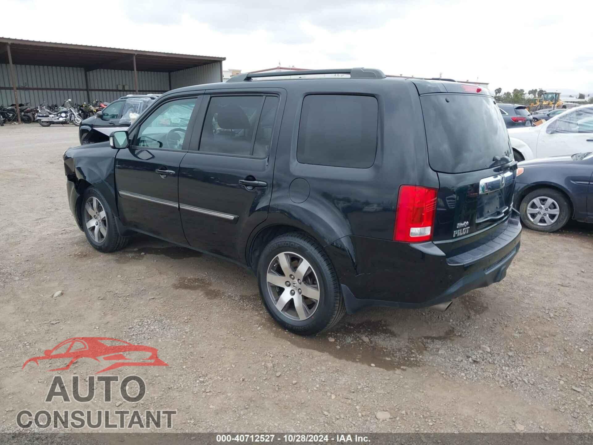 HONDA PILOT 2012 - 5FNYF4H98CB059461