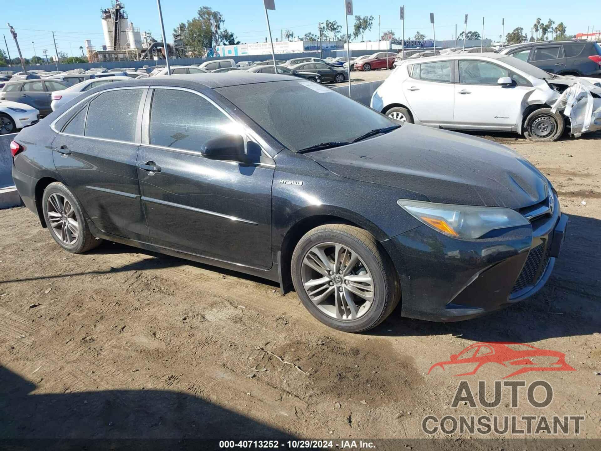 TOYOTA CAMRY HYBRID 2017 - 4T1BD1FK5HU201016