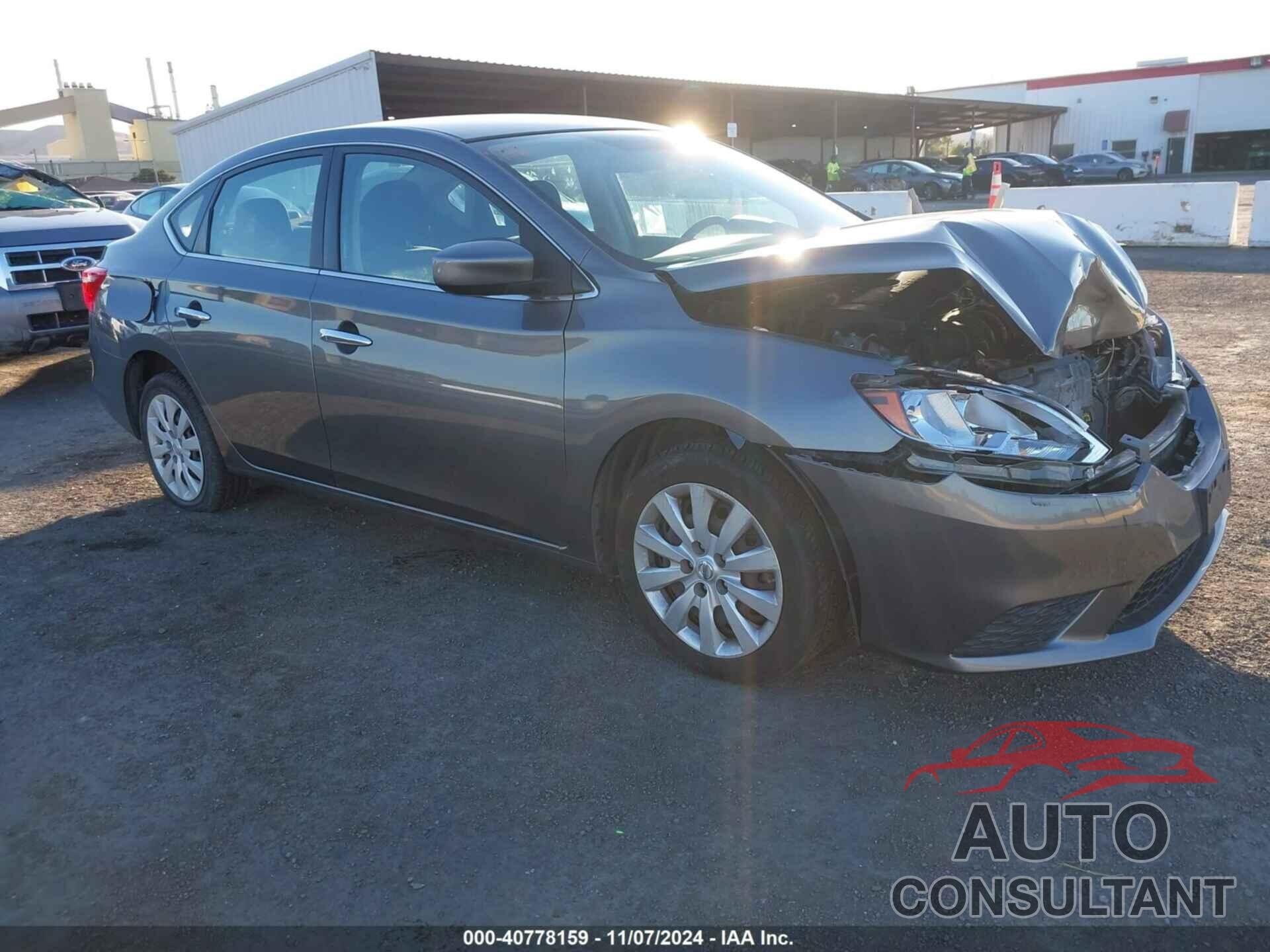 NISSAN SENTRA 2016 - 3N1AB7APXGY249962