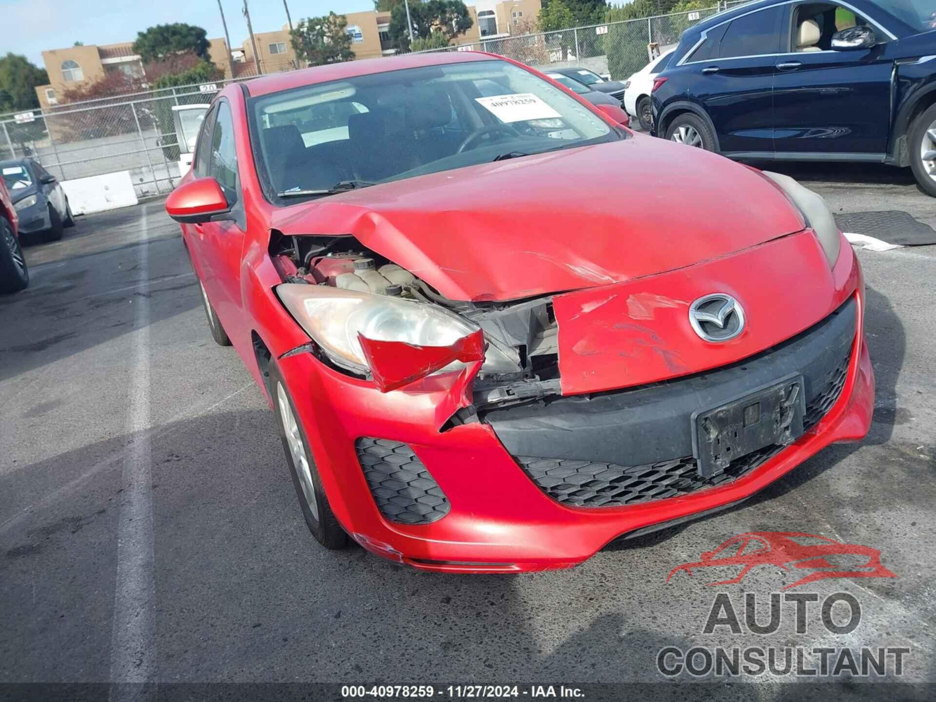 MAZDA MAZDA3 2013 - JM1BL1LP3D1764925