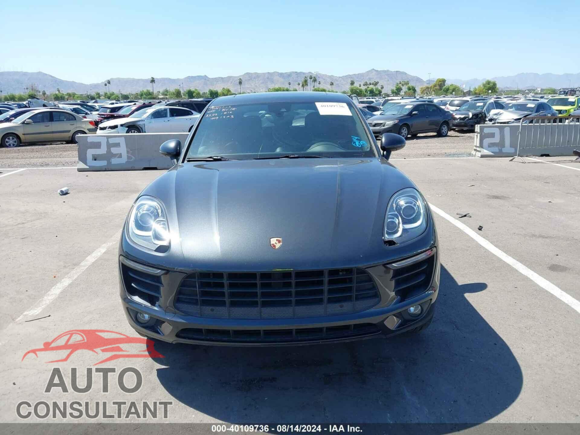 PORSCHE MACAN 2017 - WP1AA2A58HLB83339