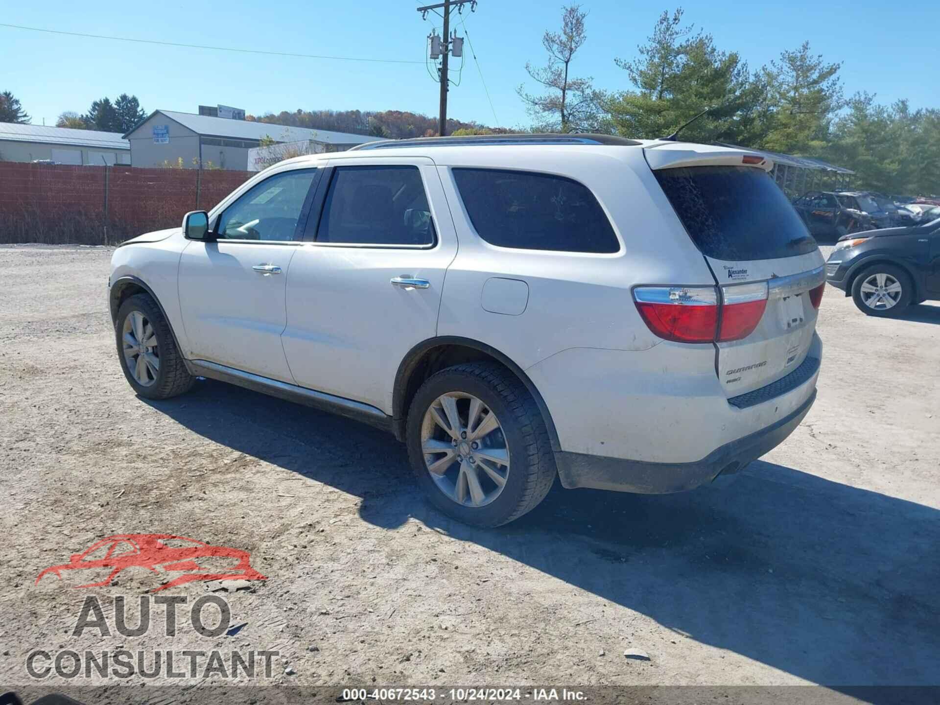 DODGE DURANGO 2013 - 1C4SDJDT9DC540703
