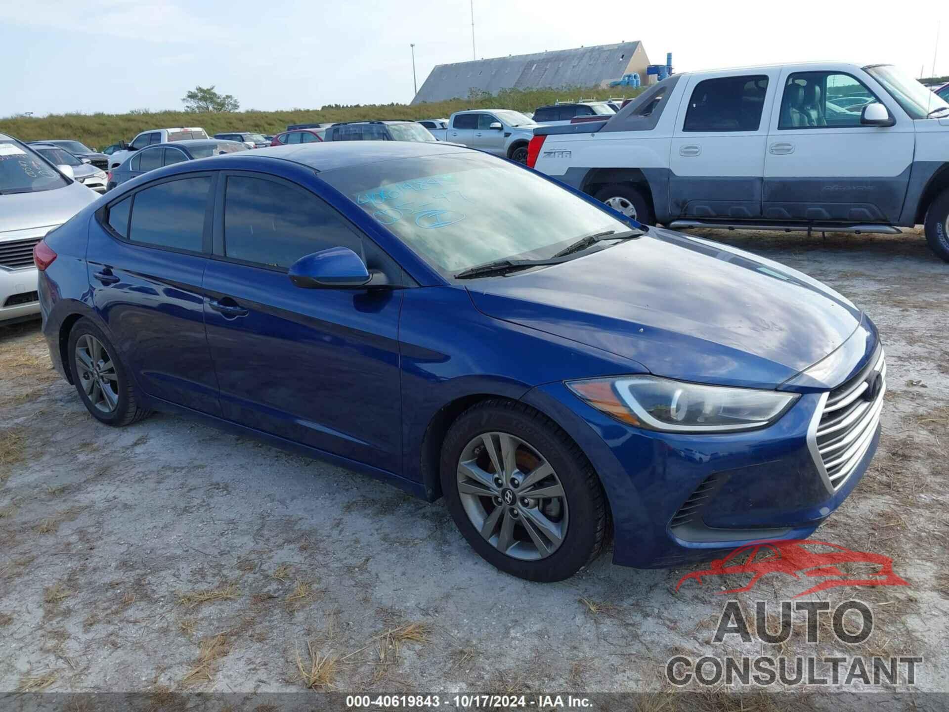 HYUNDAI ELANTRA 2017 - 5NPD84LF1HH086967