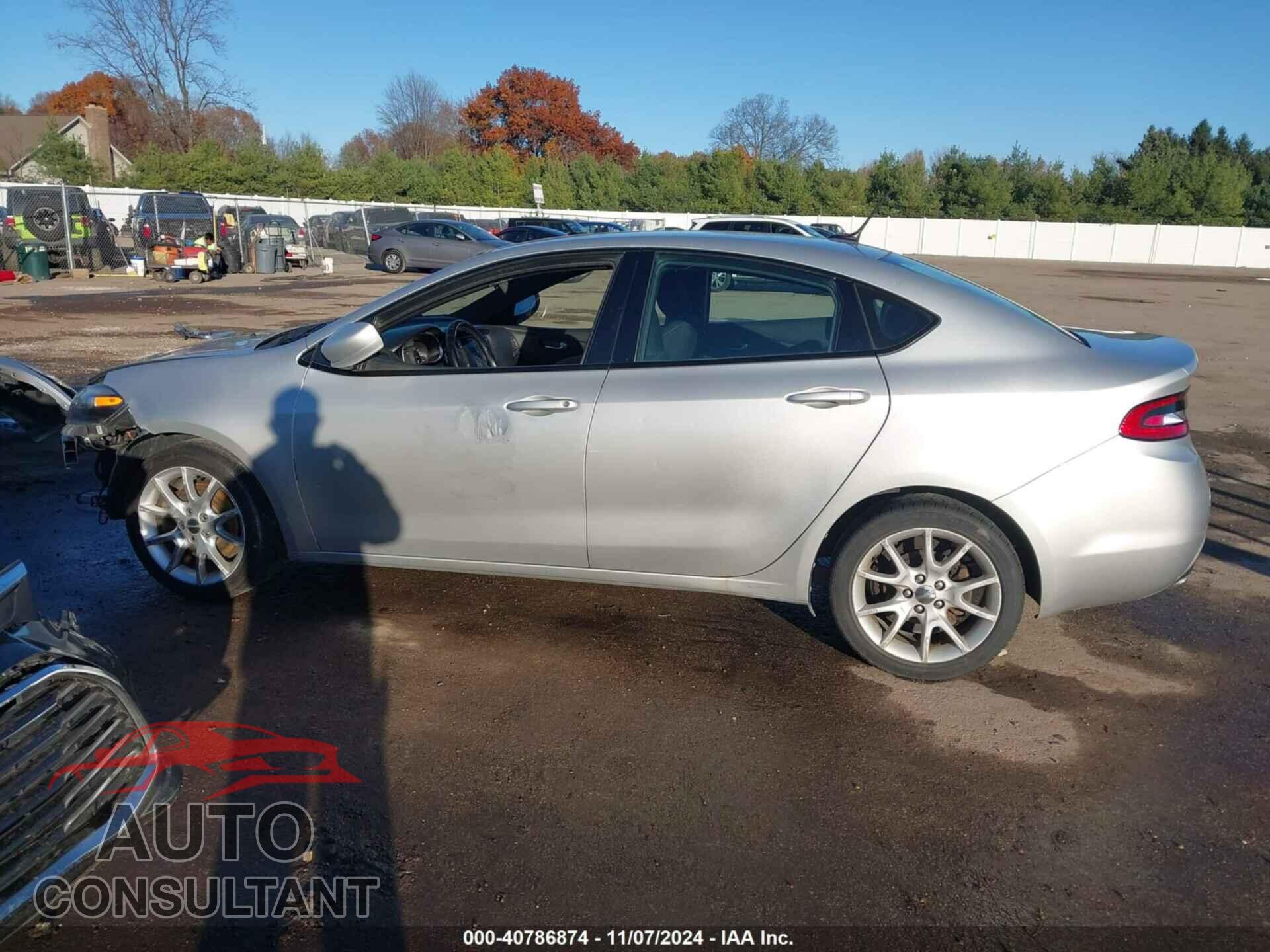 DODGE DART 2013 - 1C3CDFBA6DD241798