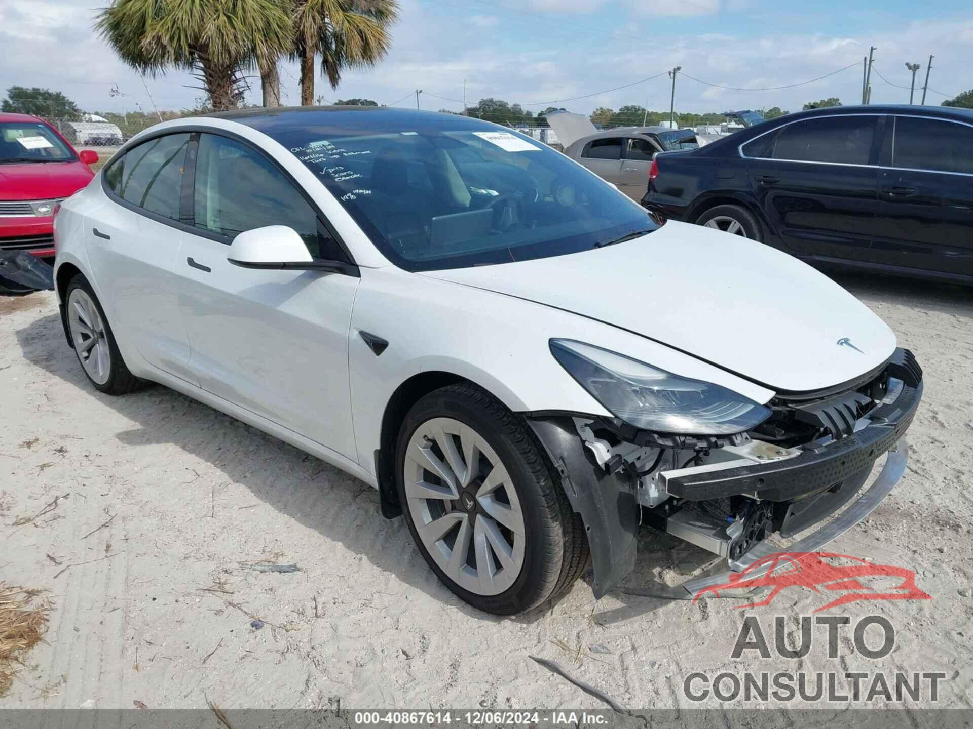 TESLA MODEL 3 2023 - 5YJ3E1EA3PF493822