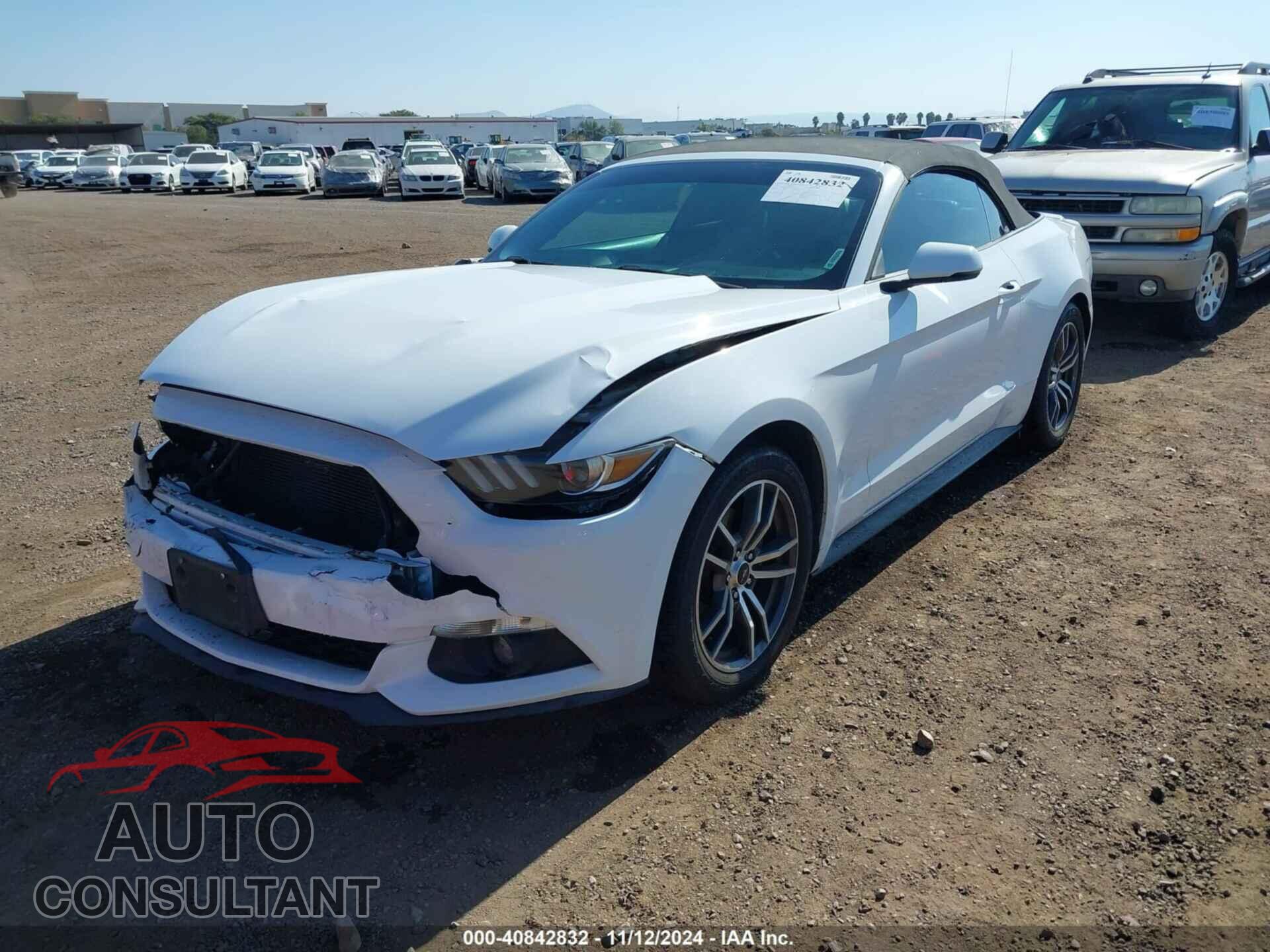FORD MUSTANG 2017 - 1FATP8UH3H5218381