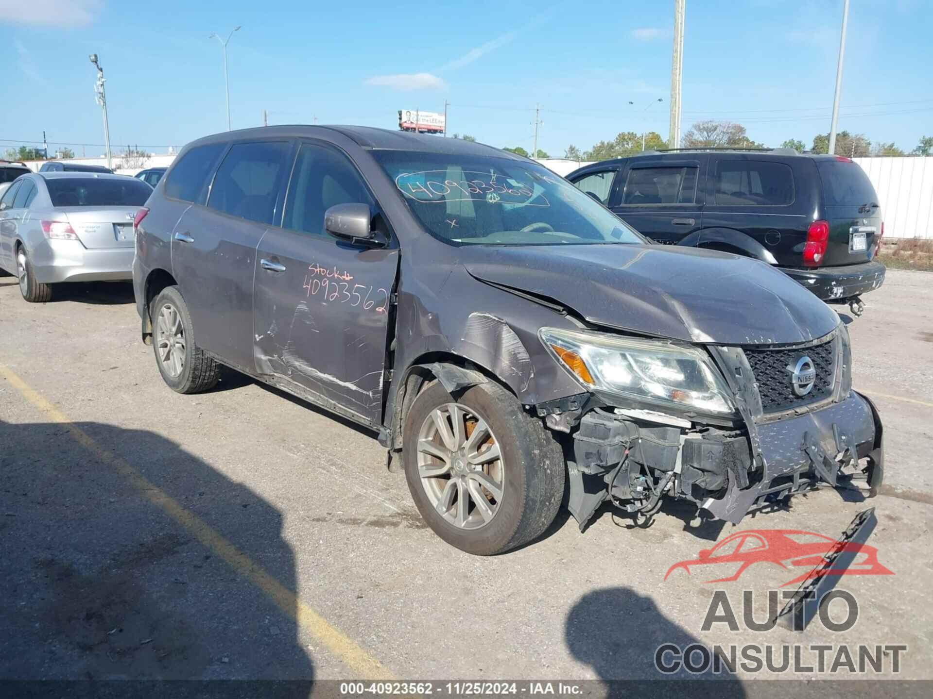 NISSAN PATHFINDER 2014 - 5N1AR2MN6EC694206