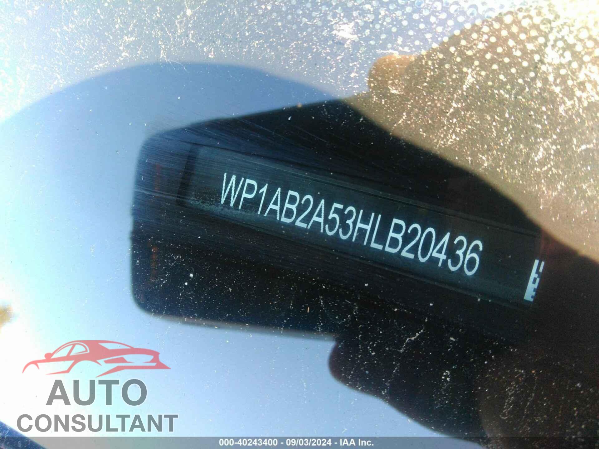 PORSCHE MACAN 2017 - WP1AB2A53HLB20436
