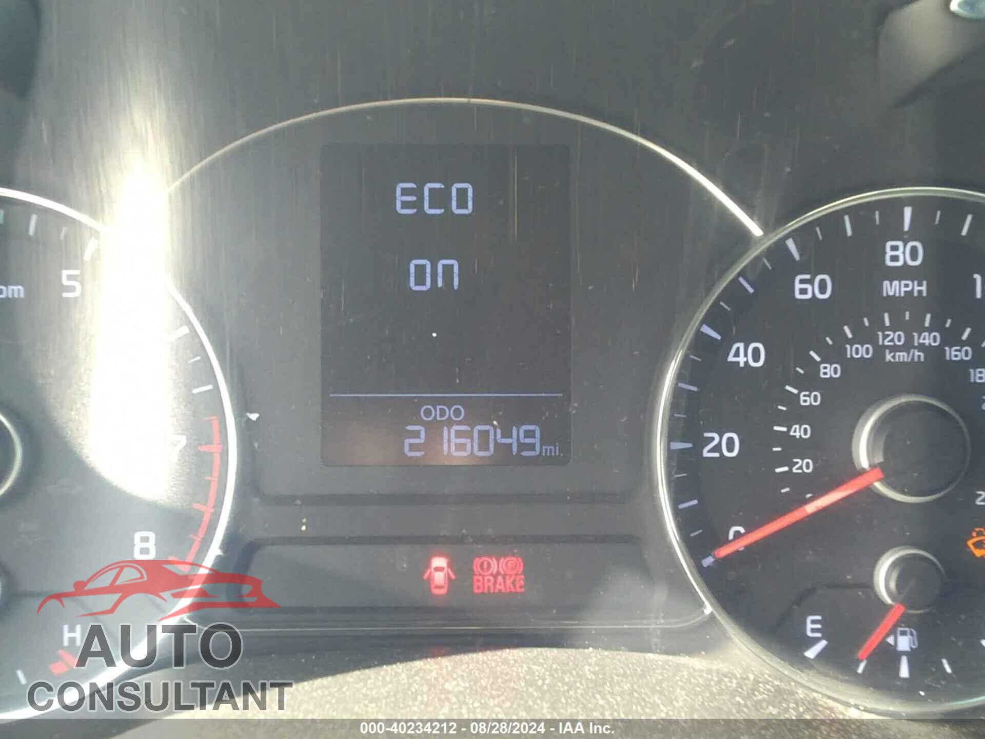 KIA FORTE 2016 - KNAFK4A66G5599432
