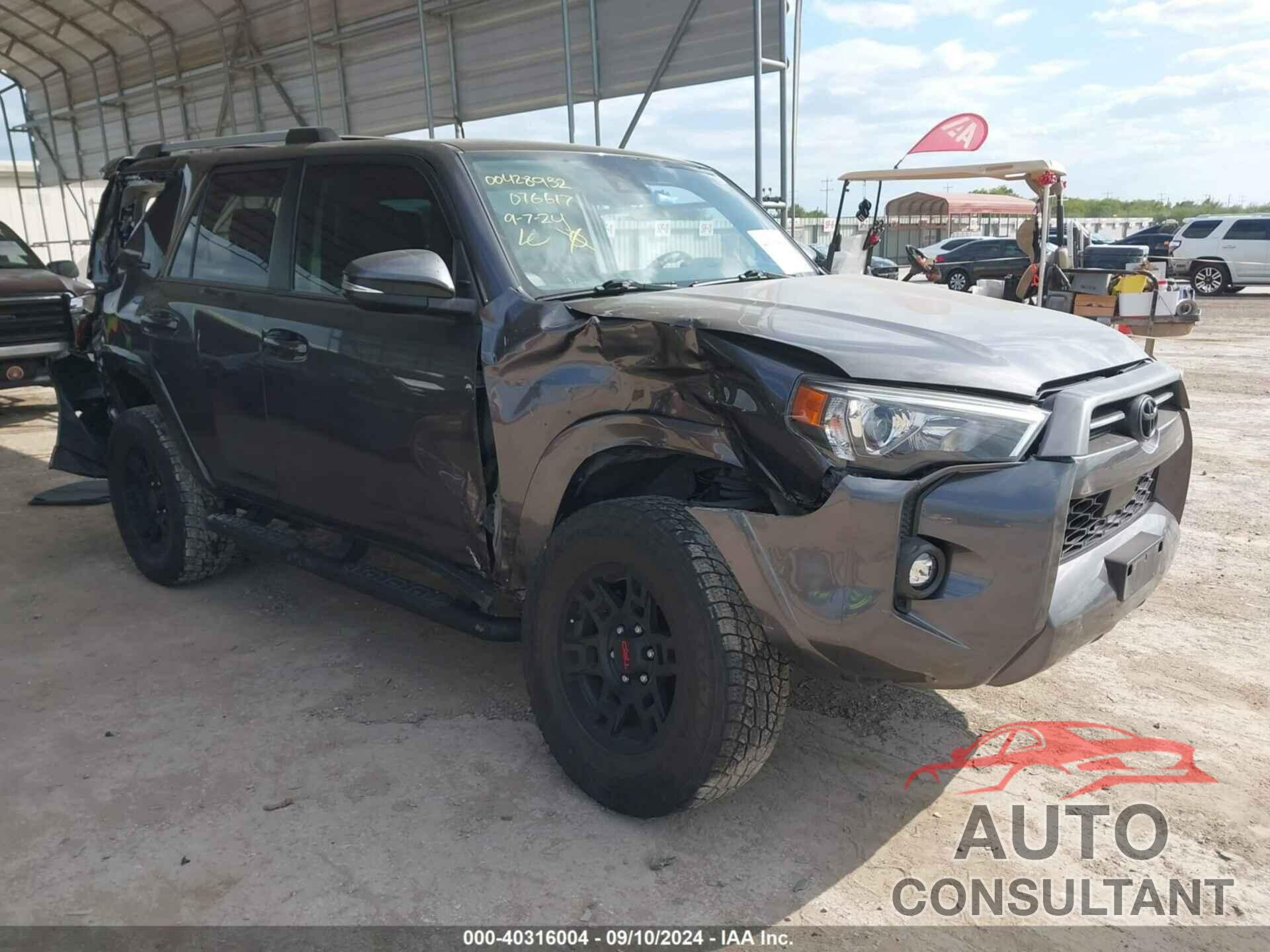 TOYOTA 4RUNNER 2022 - JTENU5JR6N6076617