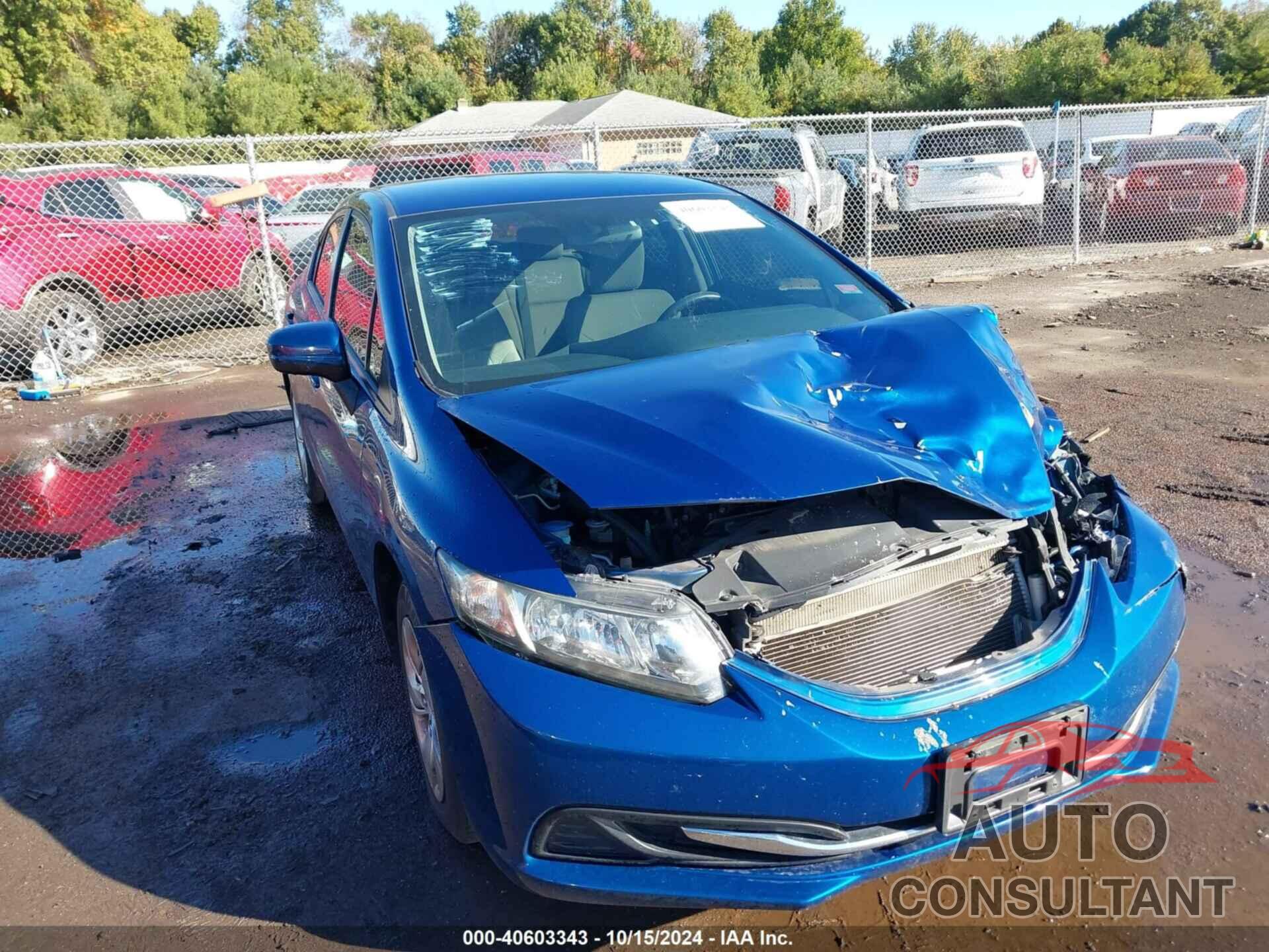 HONDA CIVIC 2014 - 19XFB2F57EE225310