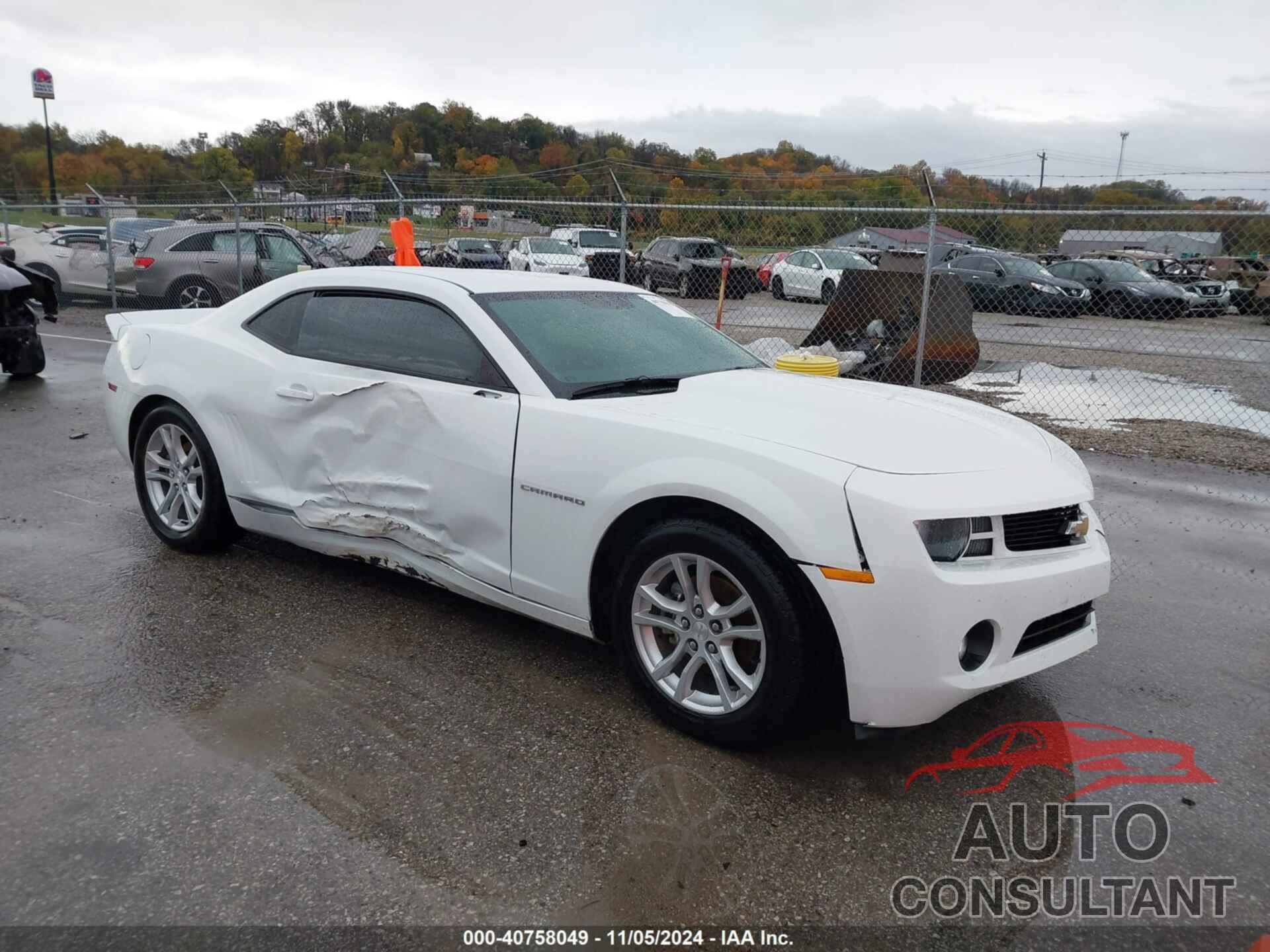 CHEVROLET CAMARO 2013 - 2G1FF1E3XD9141857