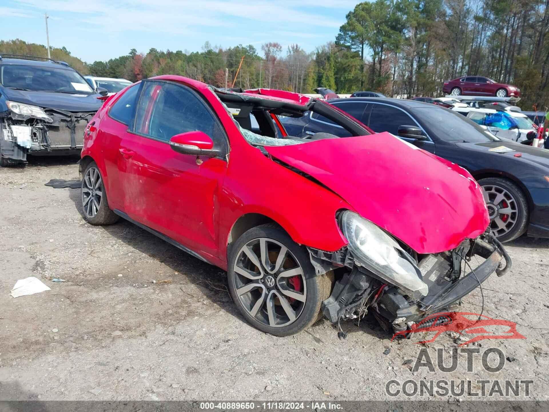 VOLKSWAGEN GTI 2012 - WVWED7AJ7CW292838