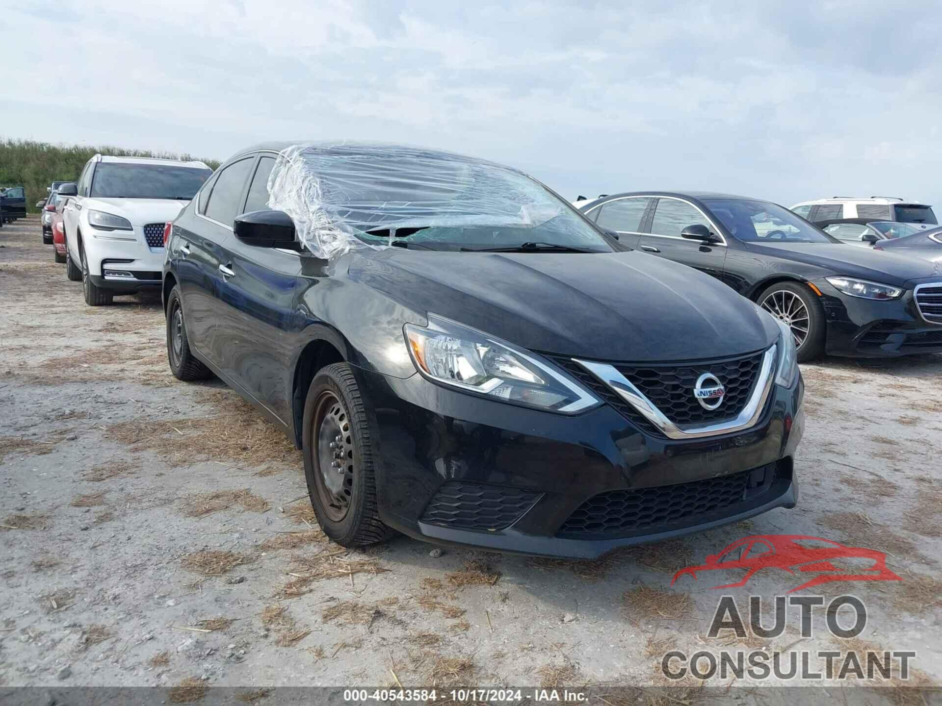 NISSAN SENTRA 2018 - 3N1AB7AP2JY272515