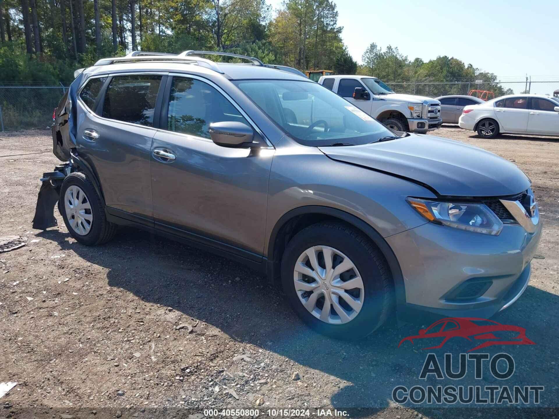 NISSAN ROGUE 2016 - KNMAT2MT4GP624560