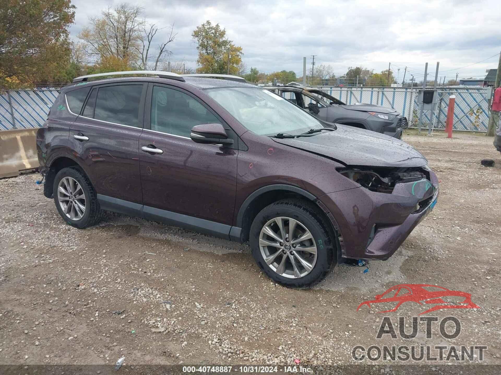 TOYOTA RAV4 2017 - 2T3DFREV8HW589167