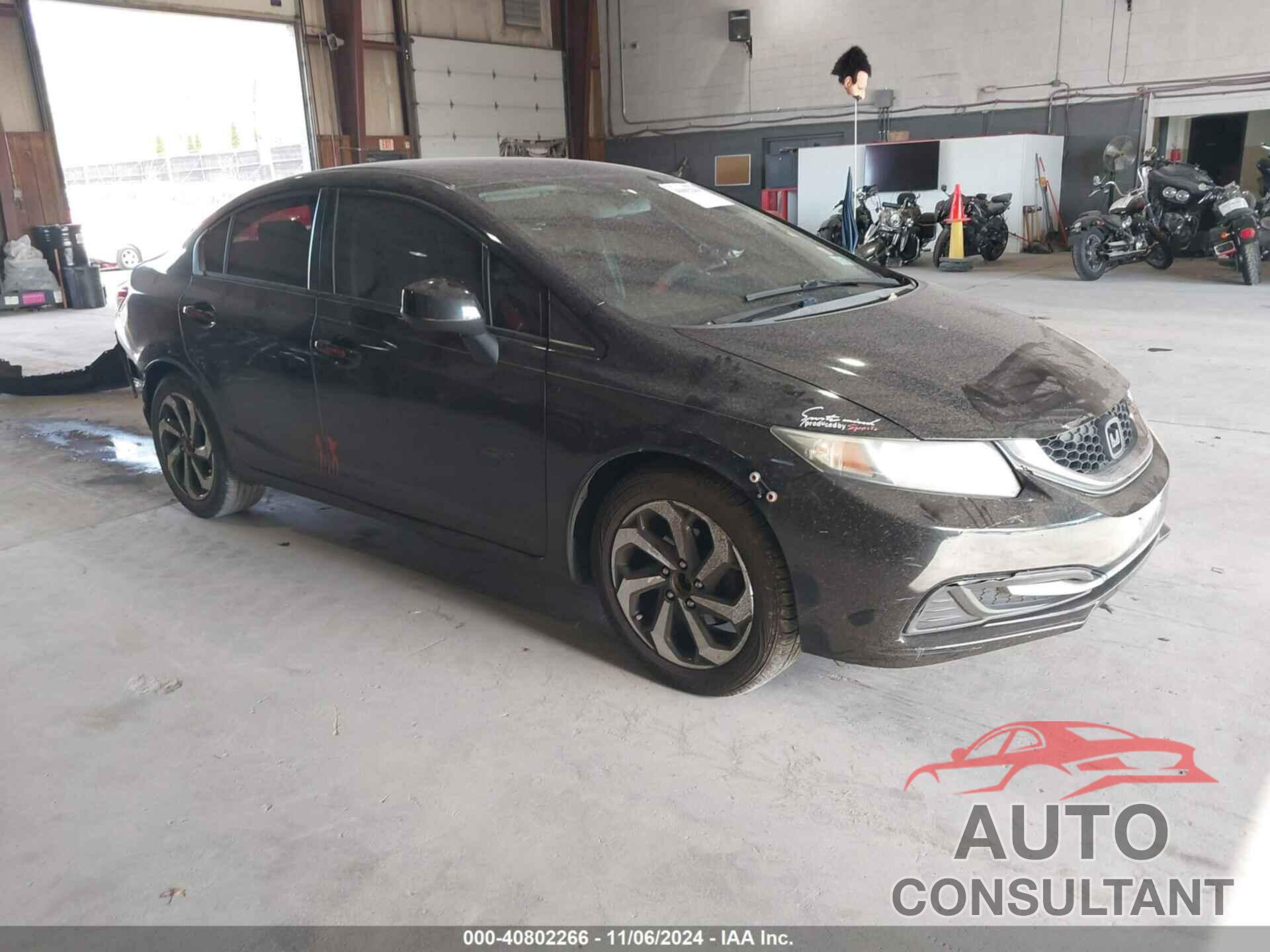 HONDA CIVIC 2013 - 2HGFB2F51DH565427