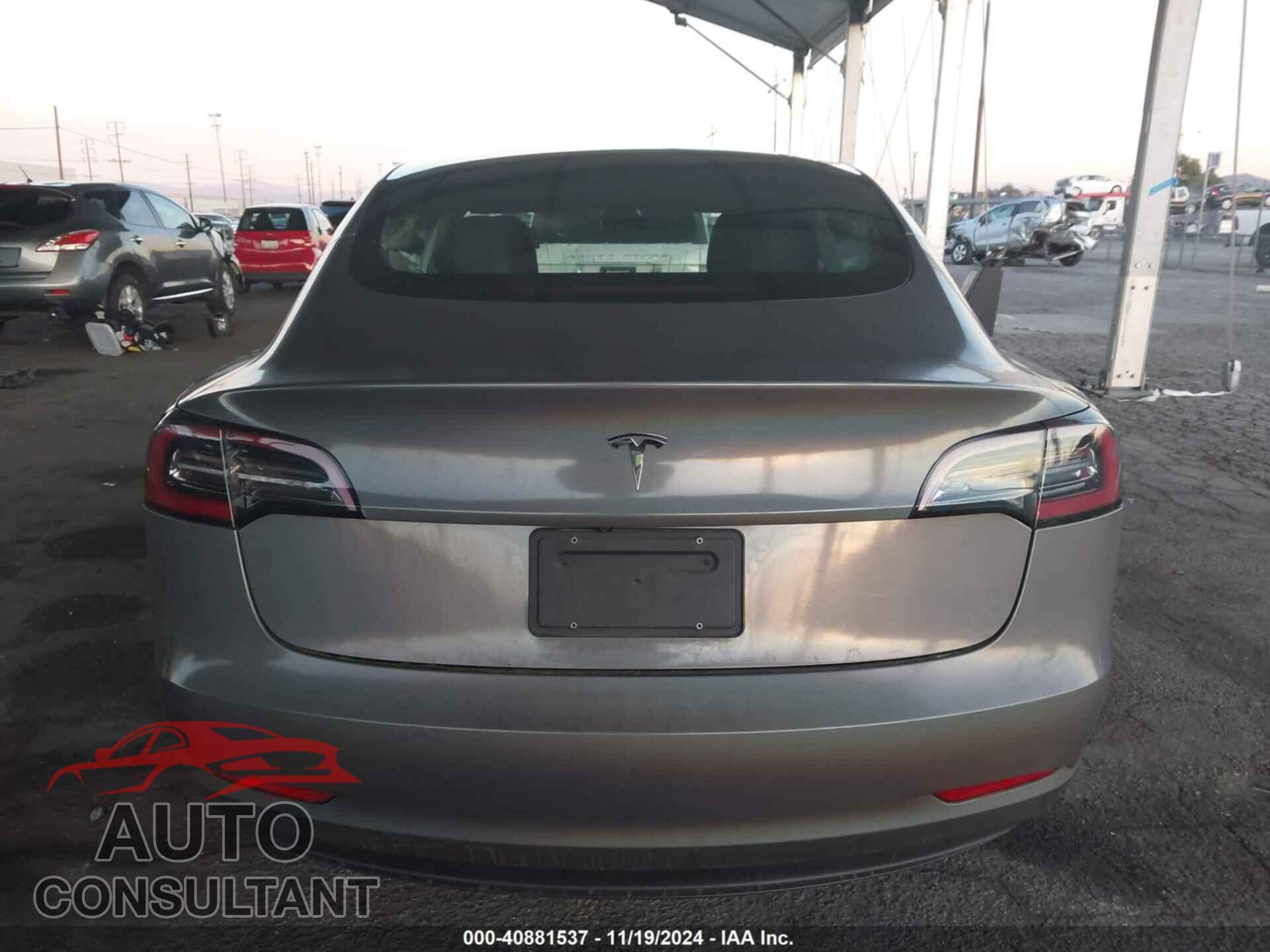 TESLA MODEL 3 2019 - 5YJ3E1EA1KF399916