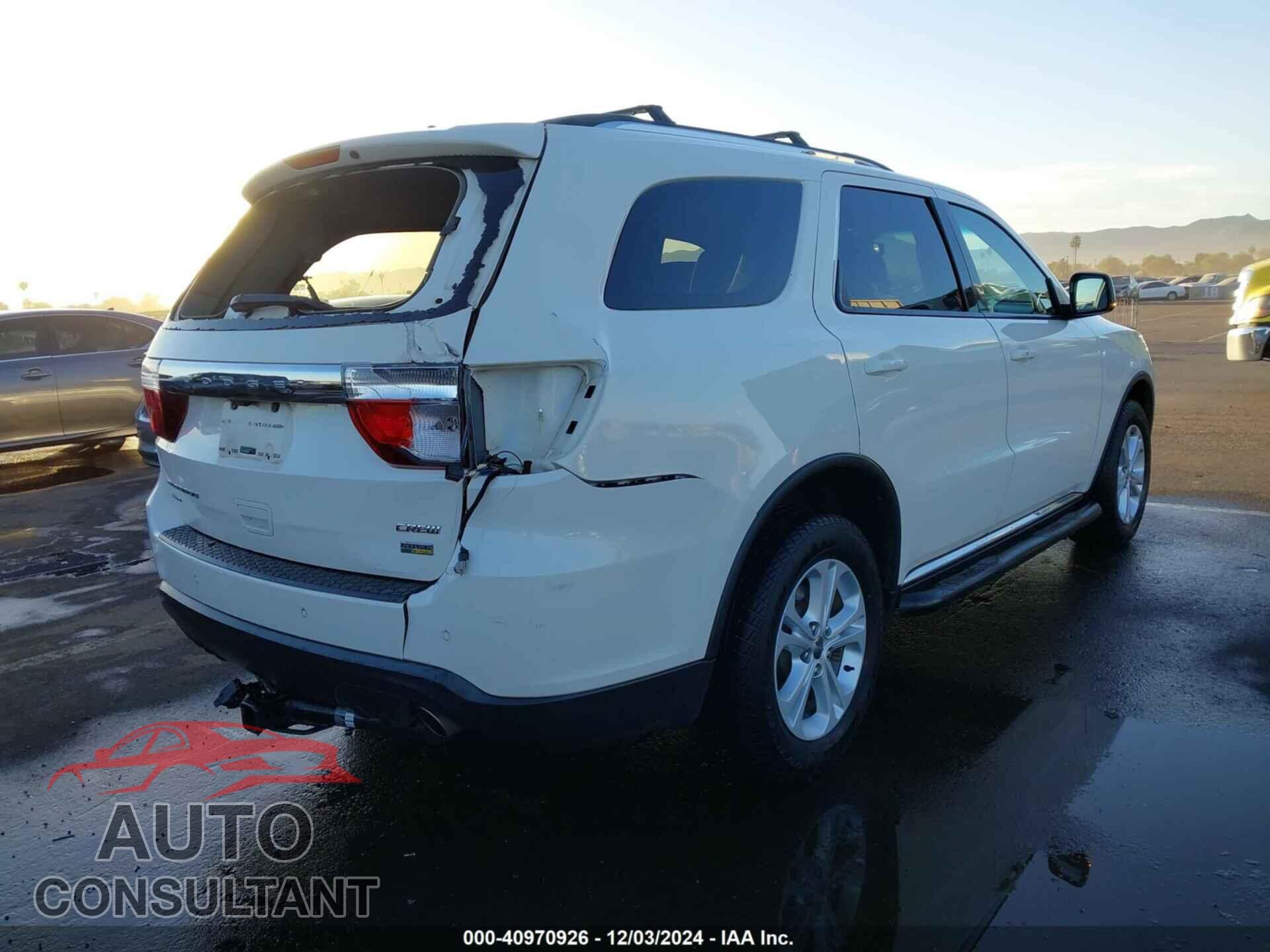 DODGE DURANGO 2012 - 1C4RDJDG2CC358602