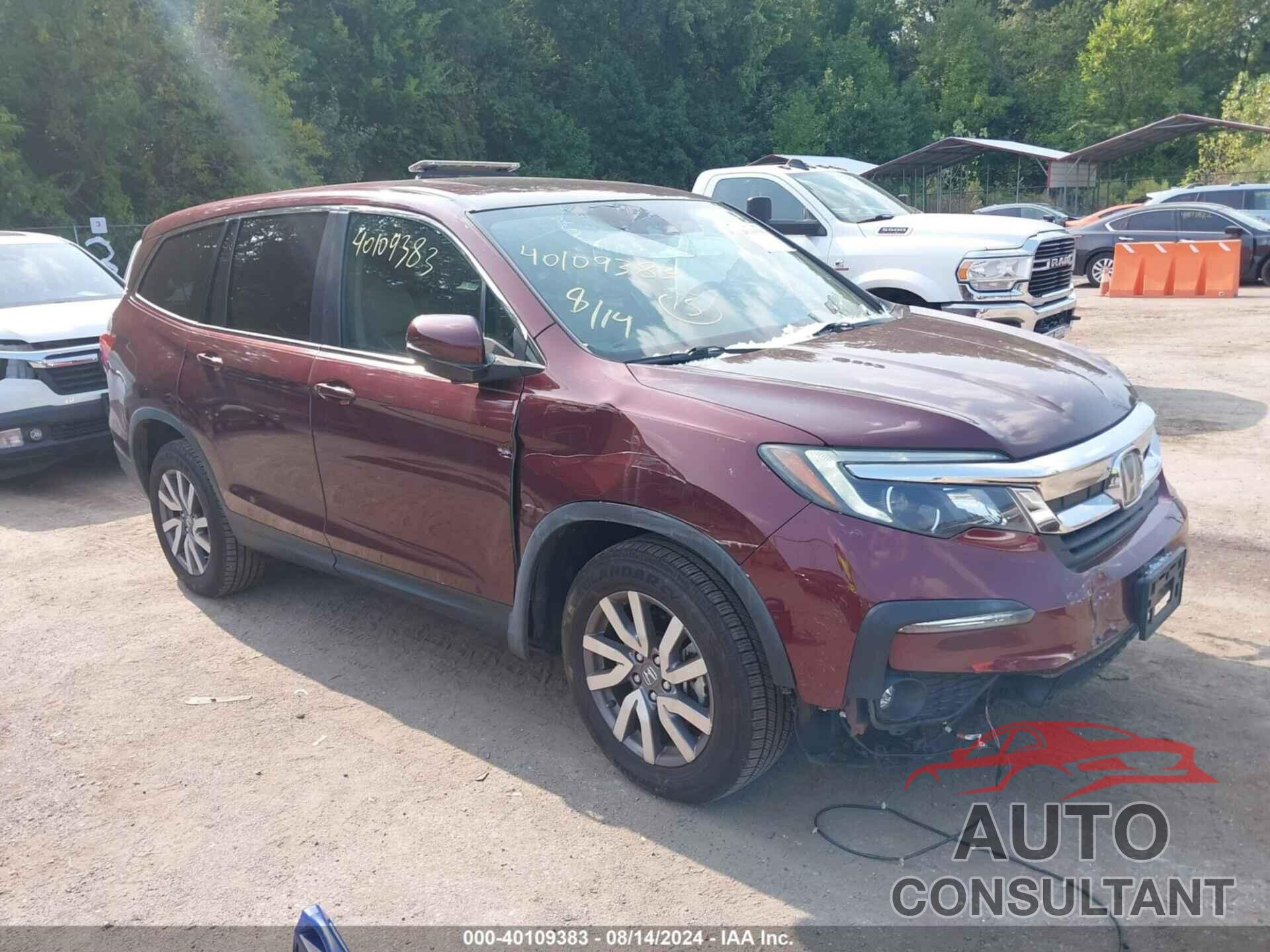 HONDA PILOT 2020 - 5FNYF6H57LB010745