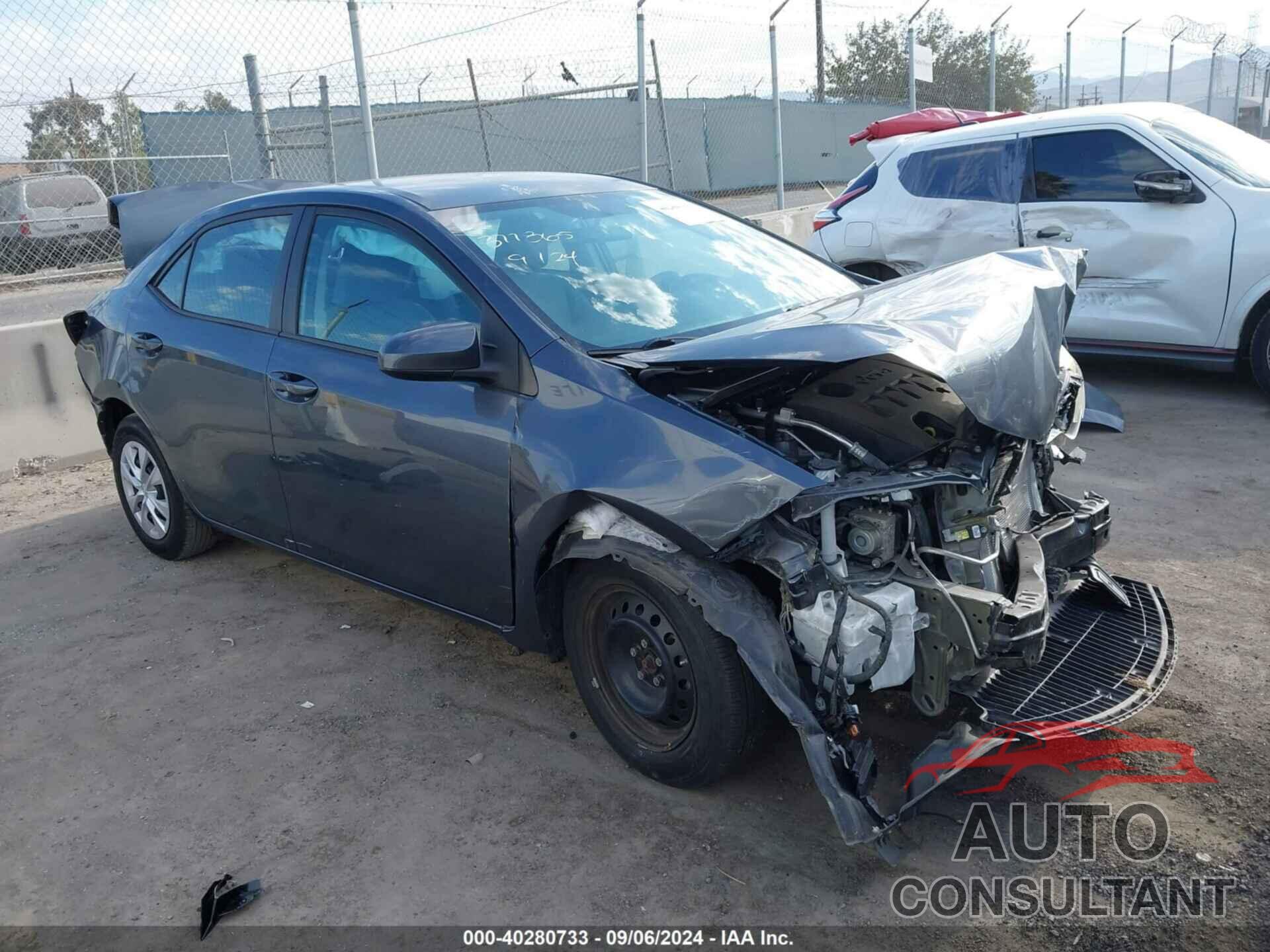 TOYOTA COROLLA 2016 - 5YFBURHE1GP500749