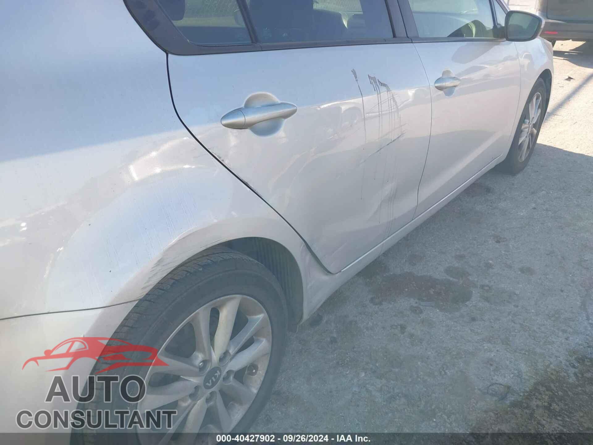 KIA FORTE 2017 - 3KPFL4A72HE131681